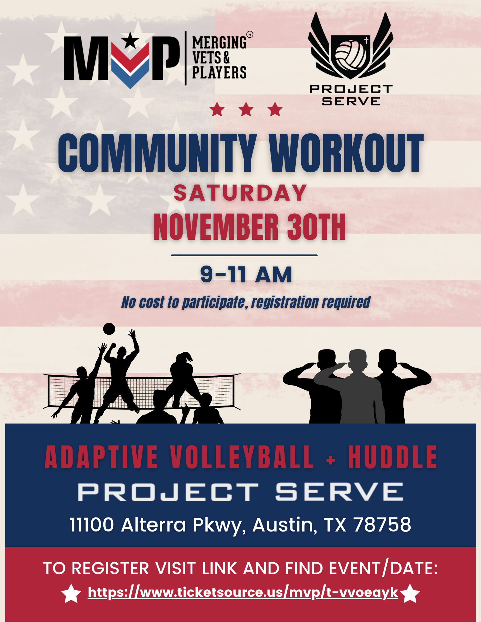 11-30 MVP and Project Serve Community Workout in Austin, Texas