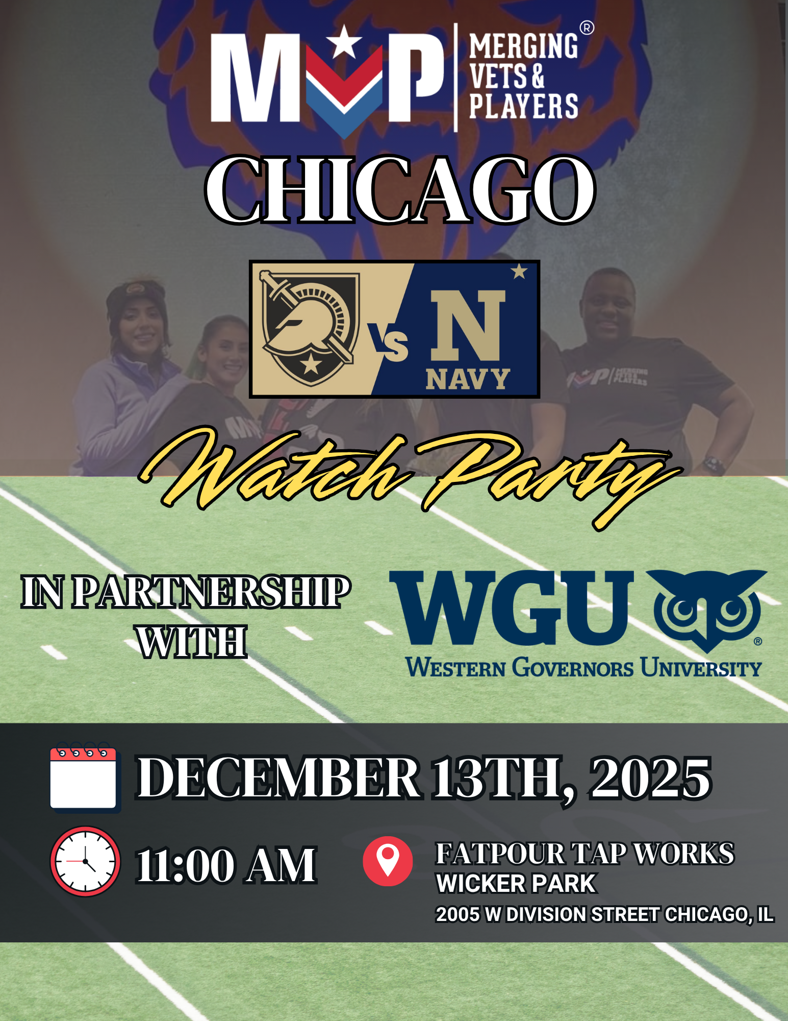 Army vs Navy Watch Party - Chicago