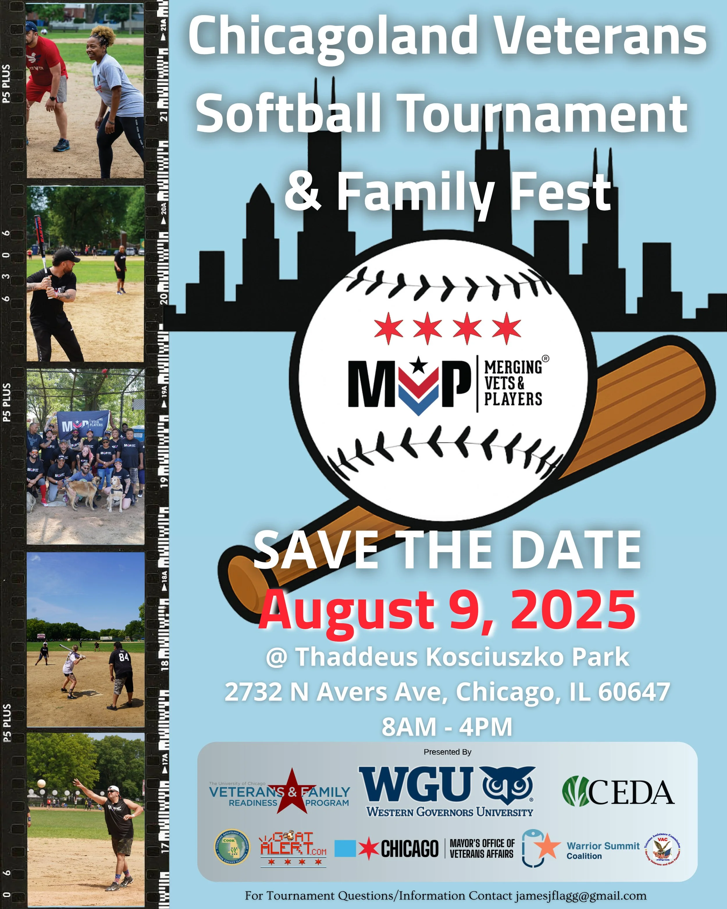 Chicagoland Veterans Softball Tournament &amp; Family Fest