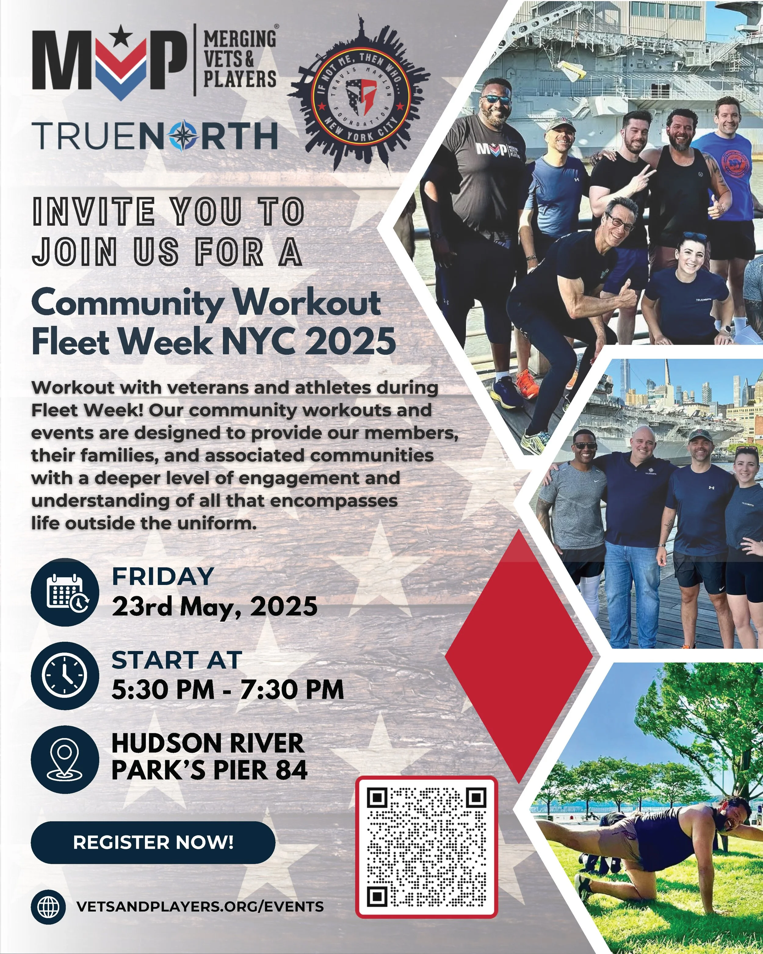 Community Workout Fleet Week NYC