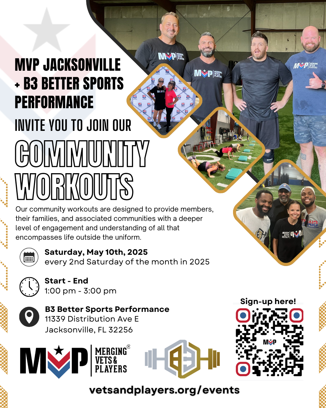 Jacksonville Community Monthly Workout - May 10