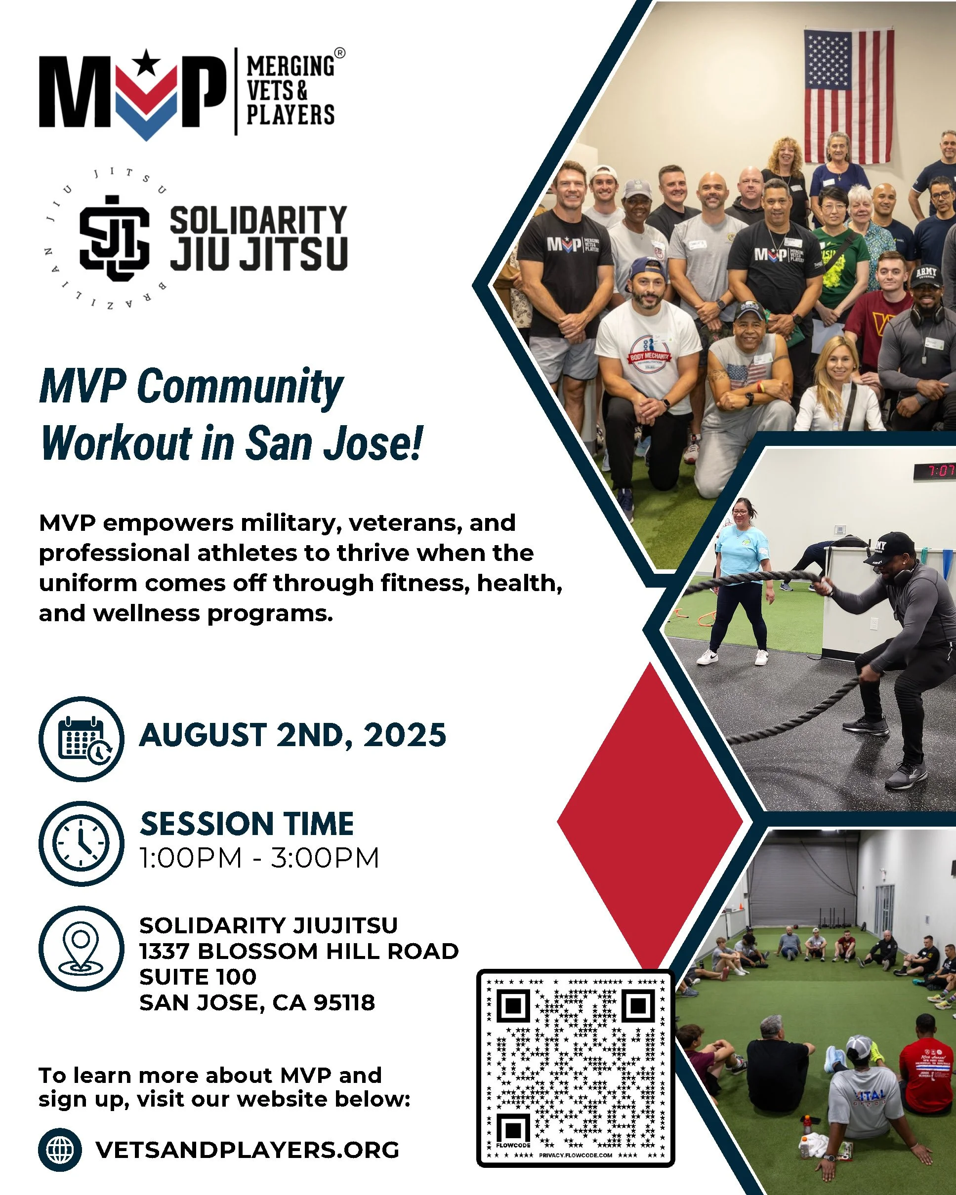 MVP Community Workout in San Jose!