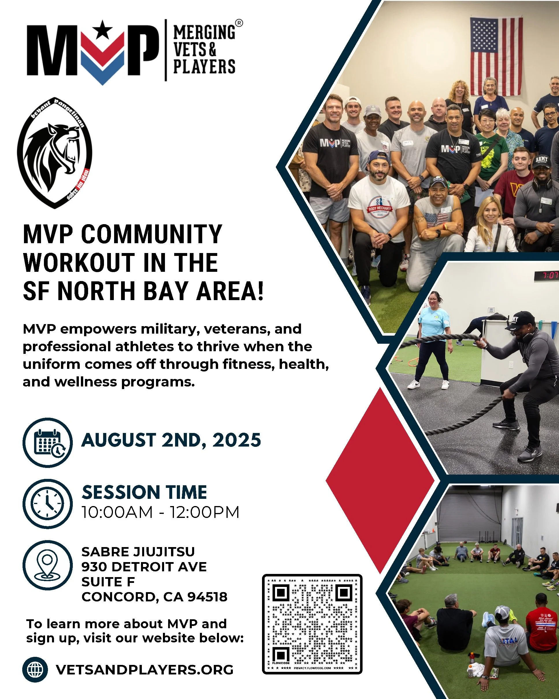 MVP Community Workout In The SF North Bay Area!