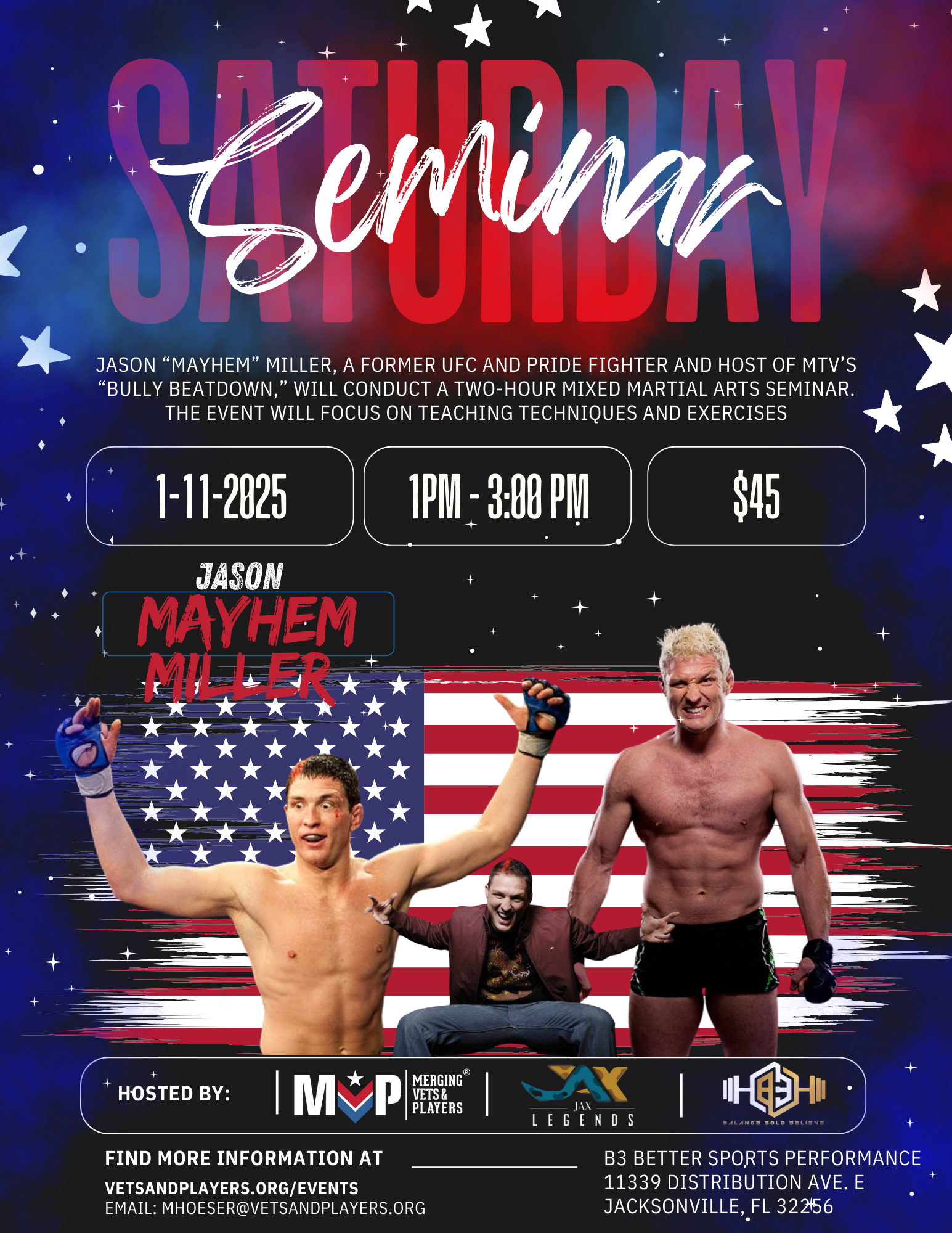 MVP Seminar Saturday - Mayhem Miller UFC