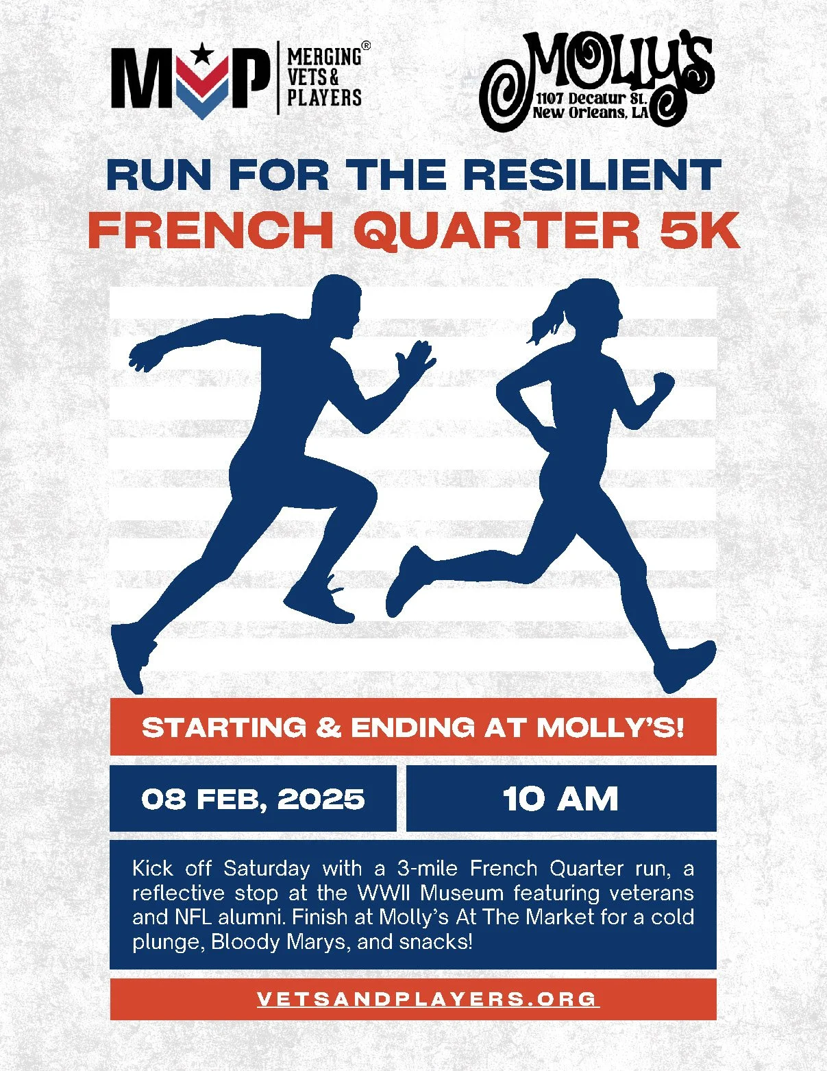 Run for the Resilient - French Quarter 5K