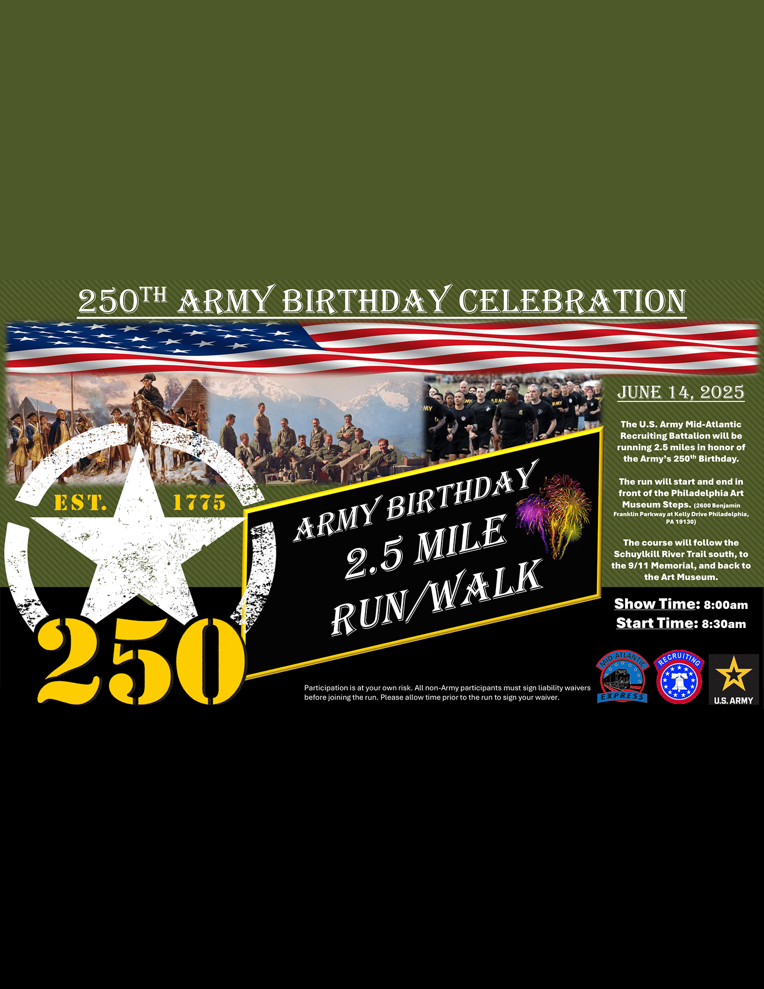 Run with MVP and US Army Recruiting Command