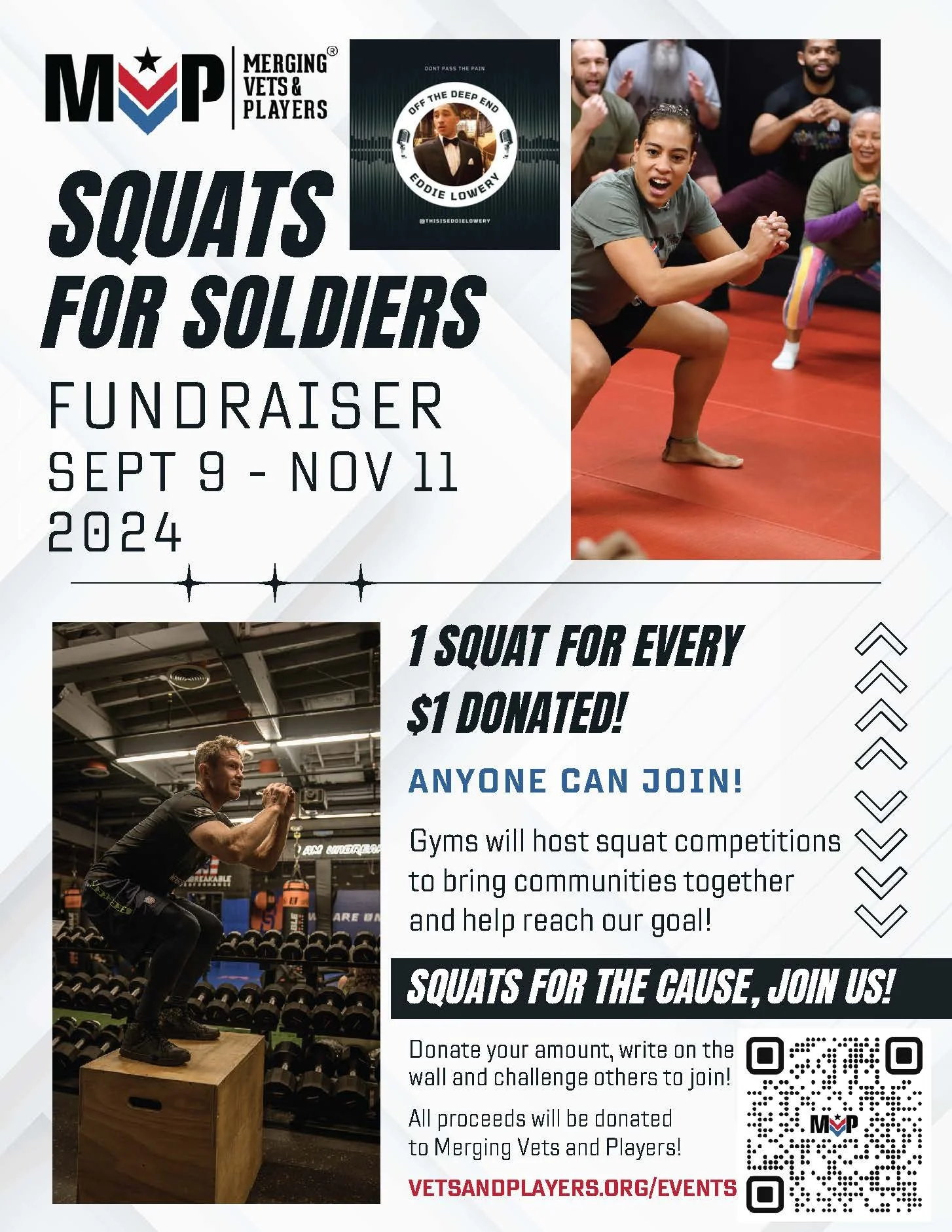 Squats for Soldiers - Fundraiser