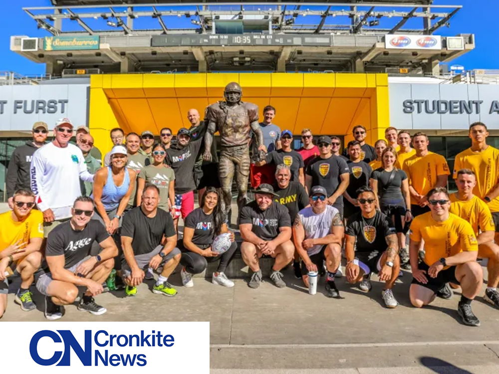 Cronkite News - Co-founders Nate Boyer, Jay Glazer use MVP to help veterans, retired athletes bond through physical, mental work