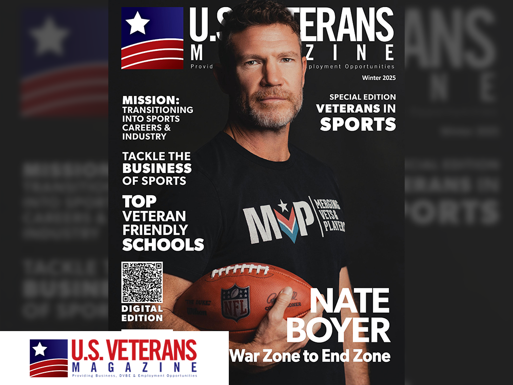 From War Zone to End Zone - Cover Story US Veterans Magazine