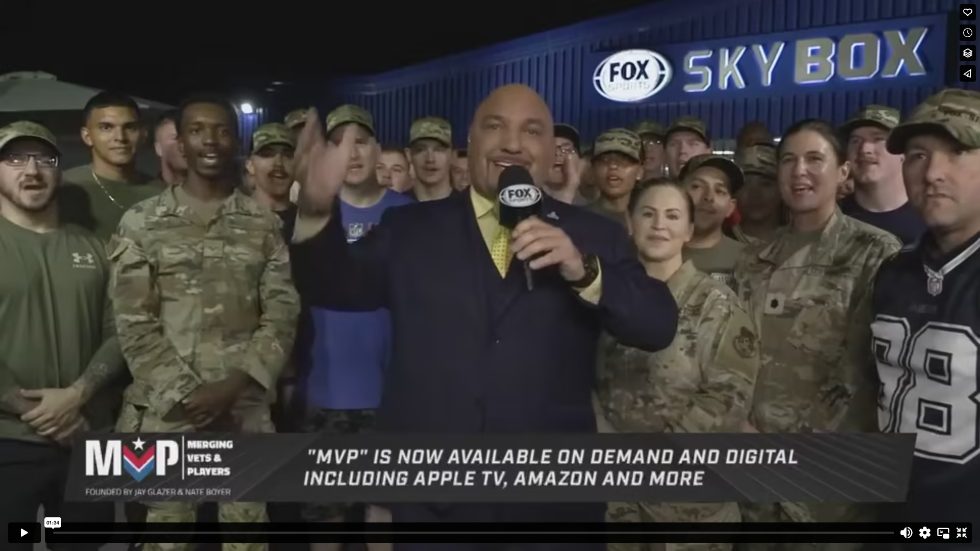 NFL on Fox Salute to Service