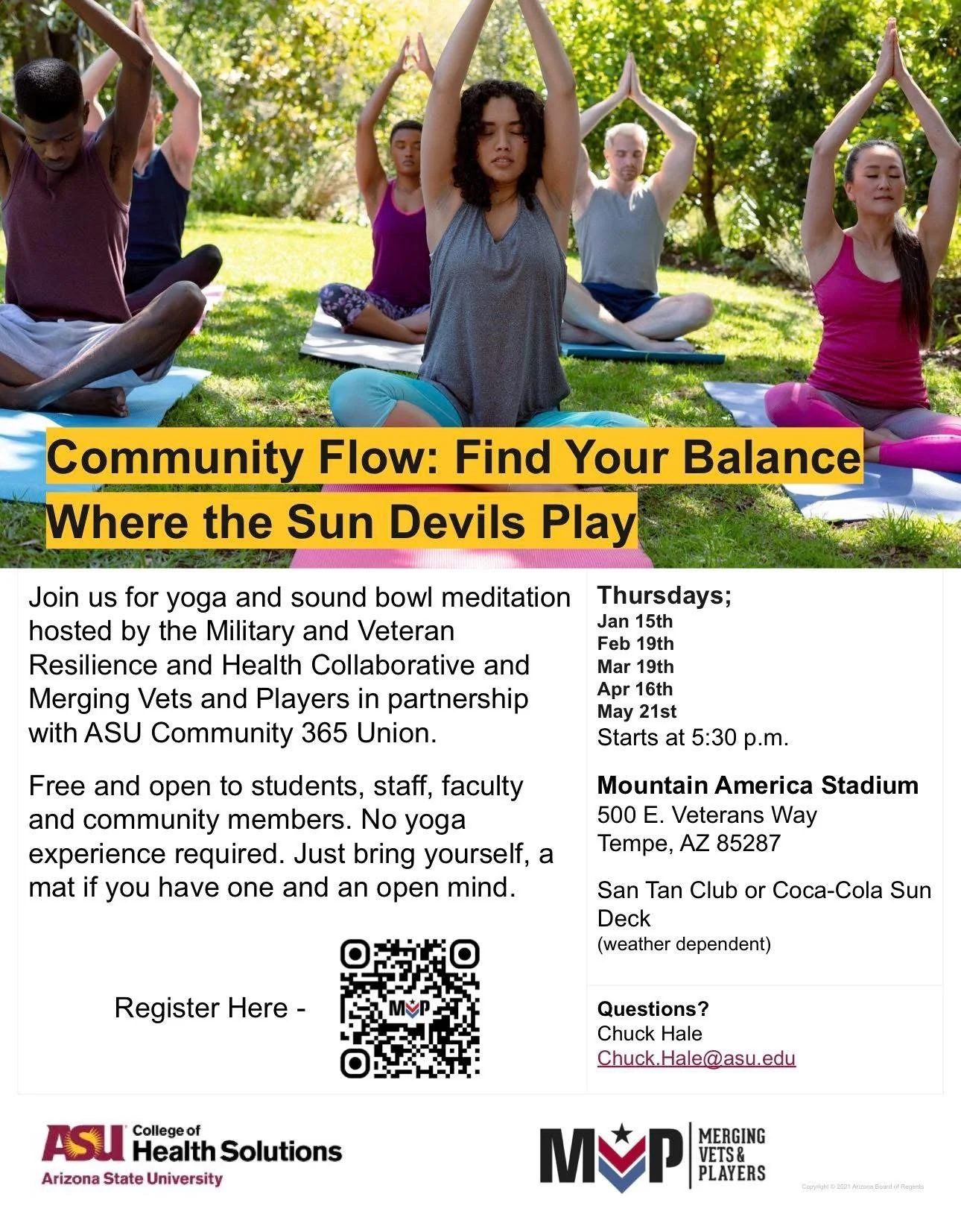 1-15 | Community Flow: Find Your Balance Where The Sun Devils Play