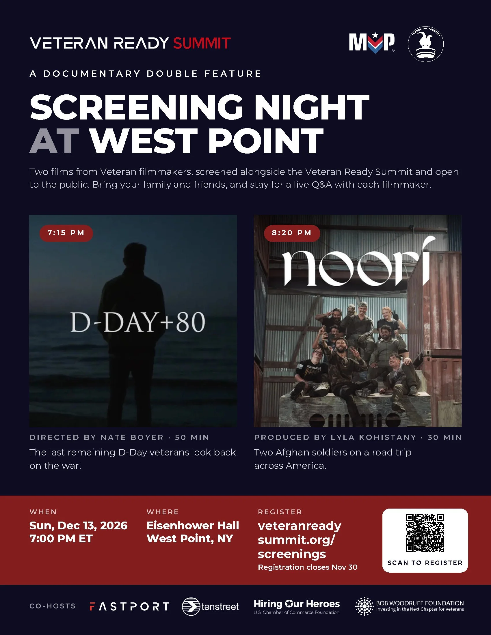 Screening Night at West Point - Documentary Double Feature