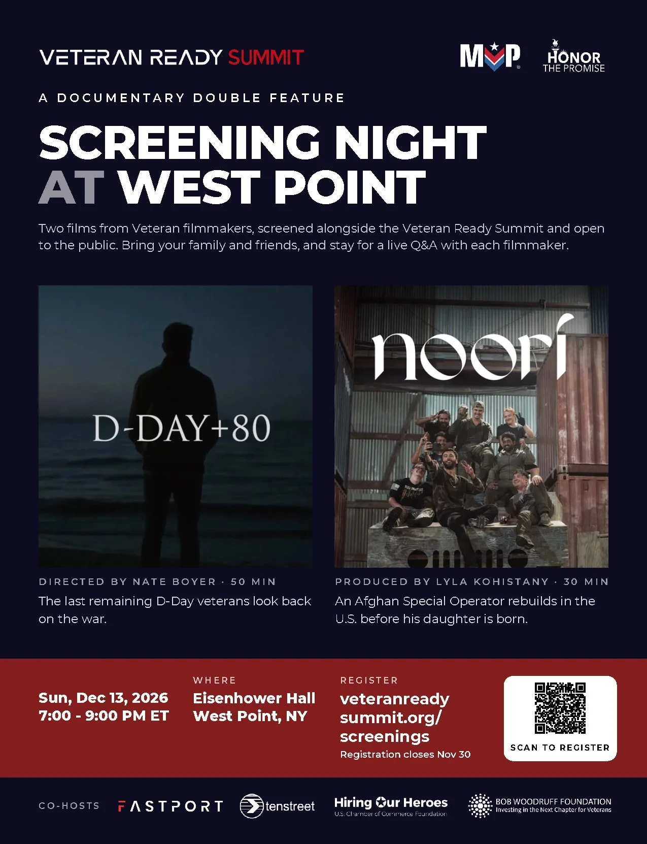 Screening Night at West Point - Documentary Double Feature
