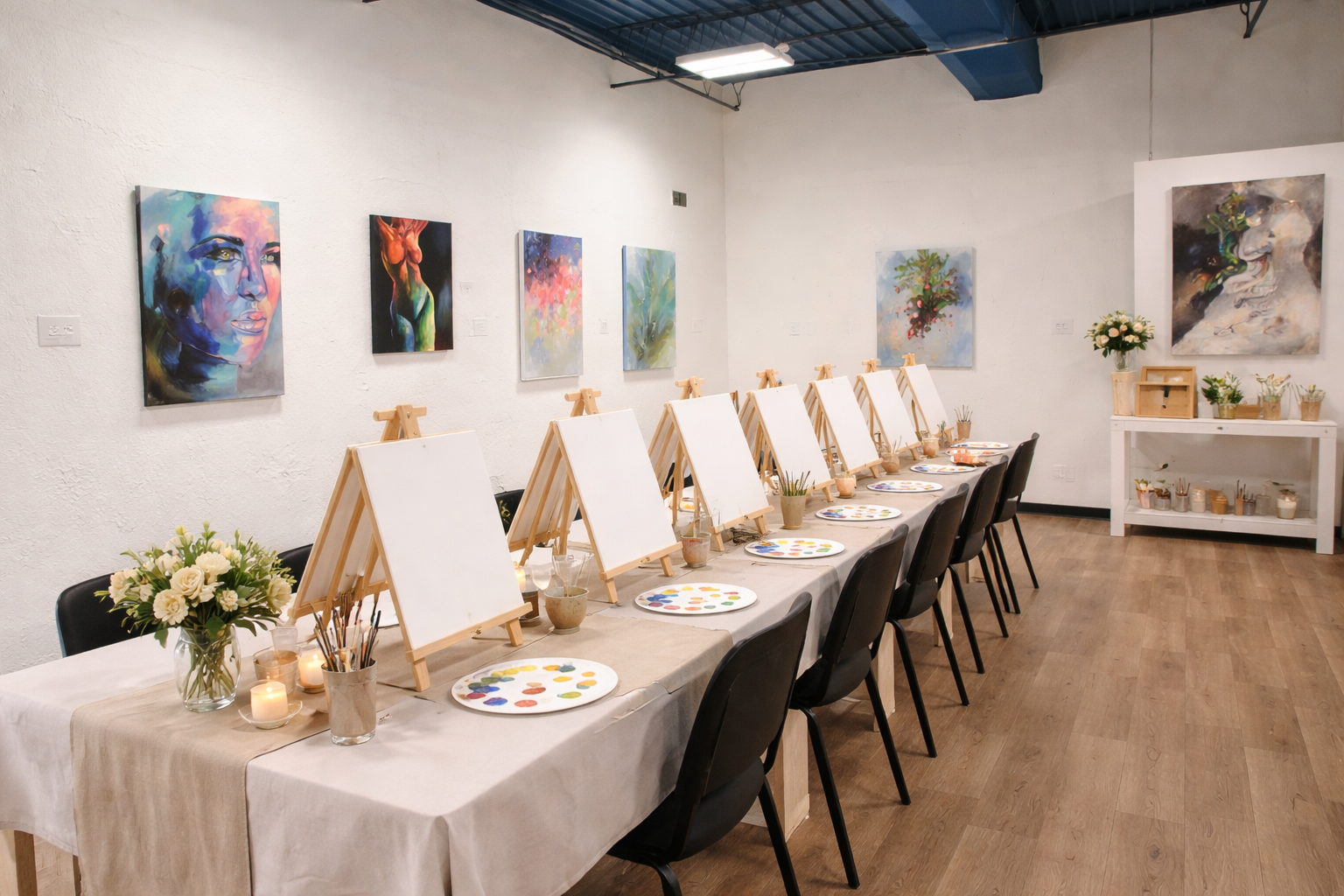 Looking for a Paint &amp; Sip Near St. Pete? Here’s What to Expect