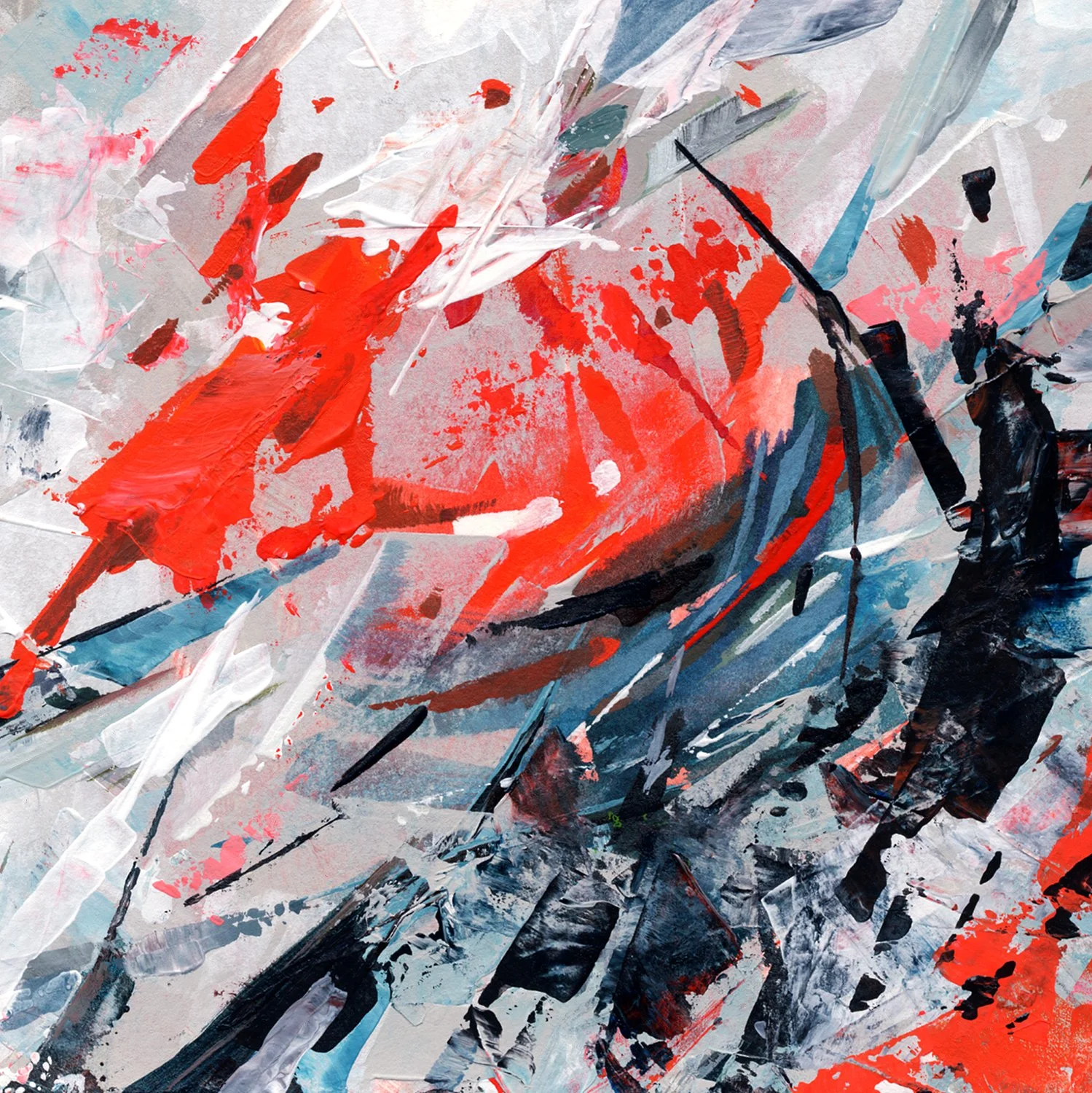 "Balance" (Original sold - 
10x10 inch Giclee prints available)