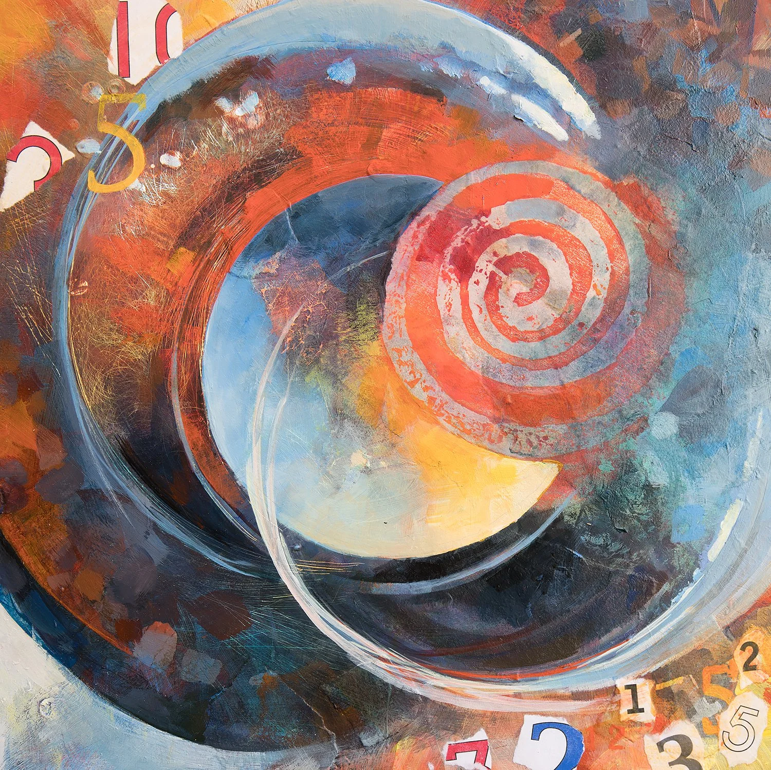 "Earth Abstract" (Original sold )