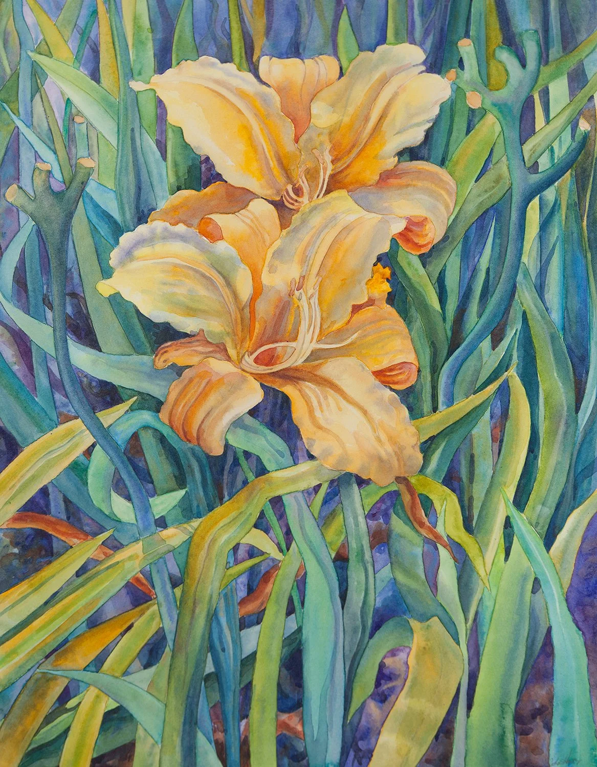 "Rita's Garden" (Original available)