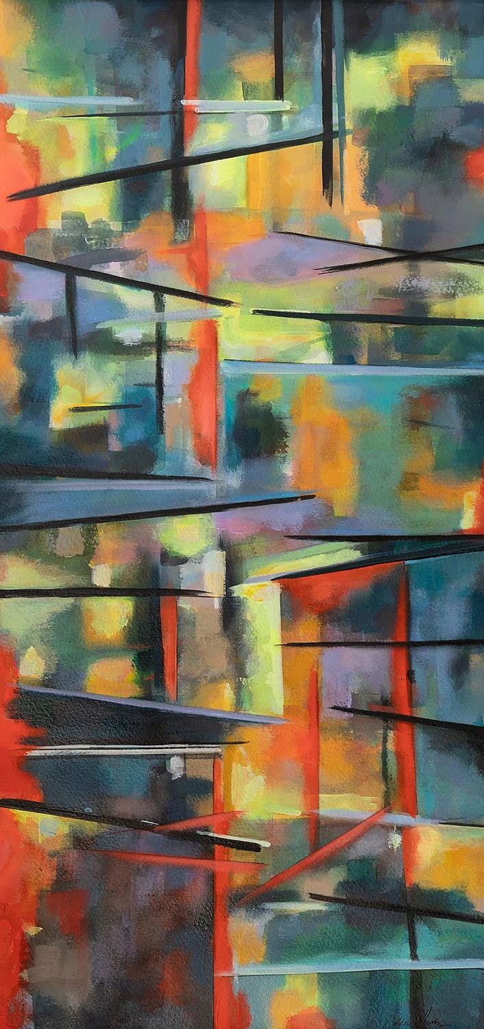 "After the Rain" (Original sold - 
Limited Series 8x17 inch Giclee prints available)