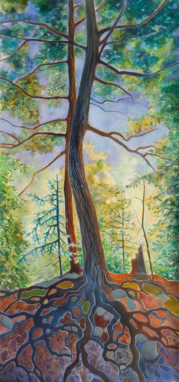 "Mycorrhizas" (Original sold)