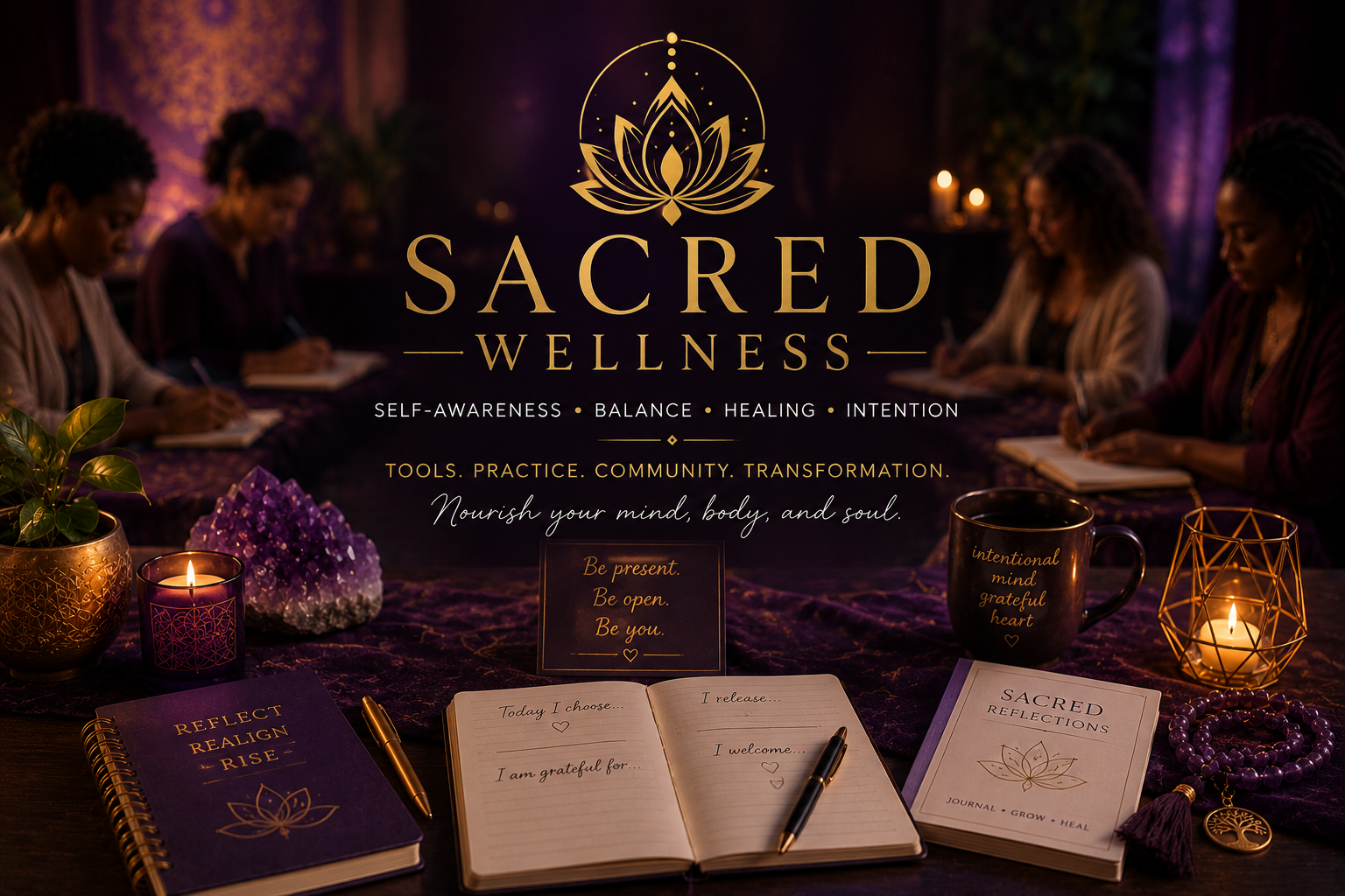 Soulful Reflections Live: SACRED Wellness Series (Monthly Starting January 2027) 2:00 pm - 3:15 pm