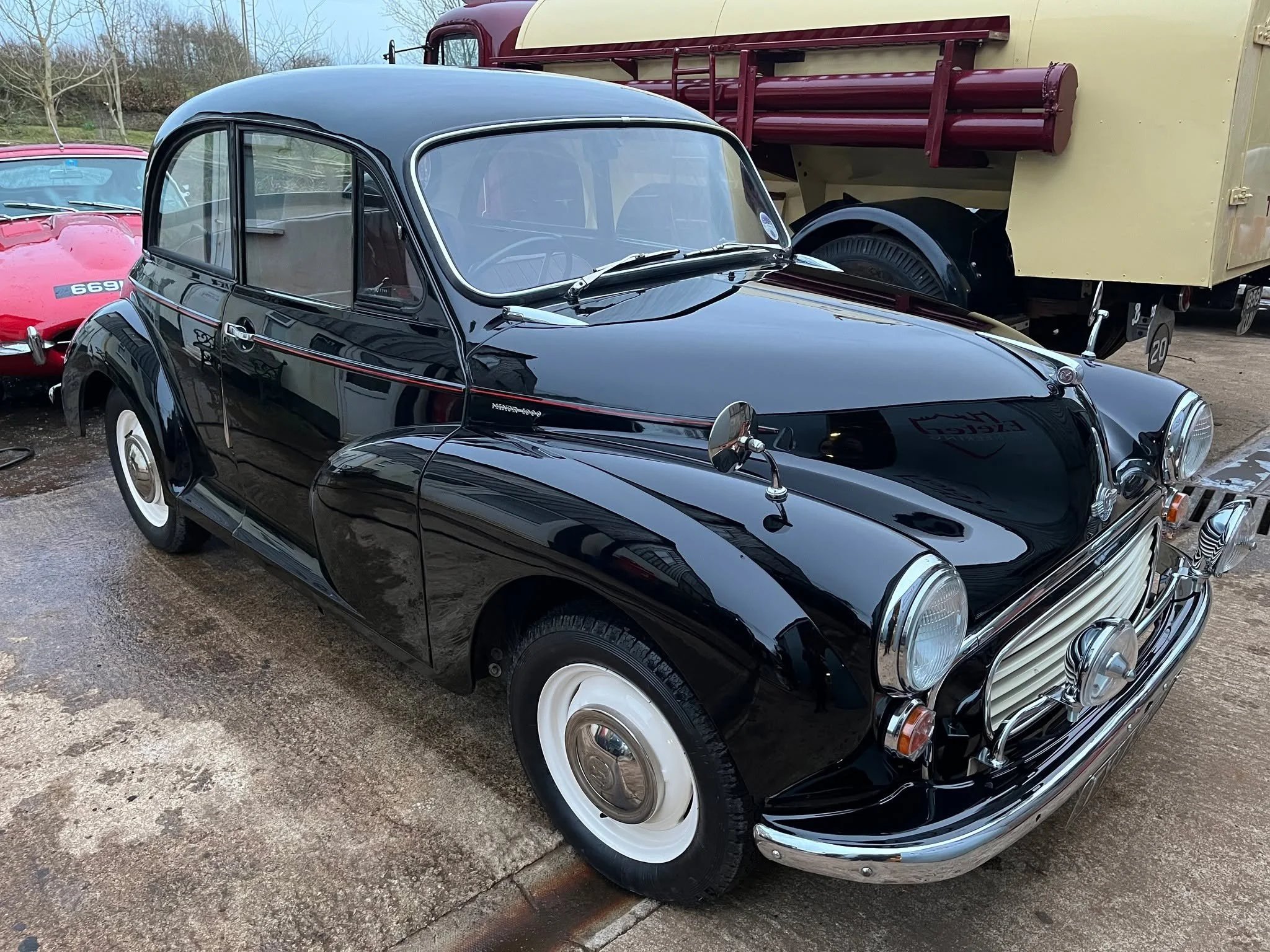 Ooooo what a shiny black moggy! This one came in to us for a good tidy up and recommissioning. We've been over the brakes, carb, engine, and resolved some dodgy welding and paint. @coleman_signanddesign then popped by and finished it off with some ha