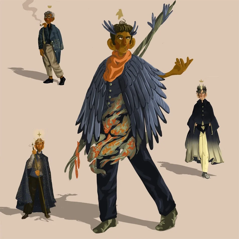 The Man Who Was Thursday - Character Design