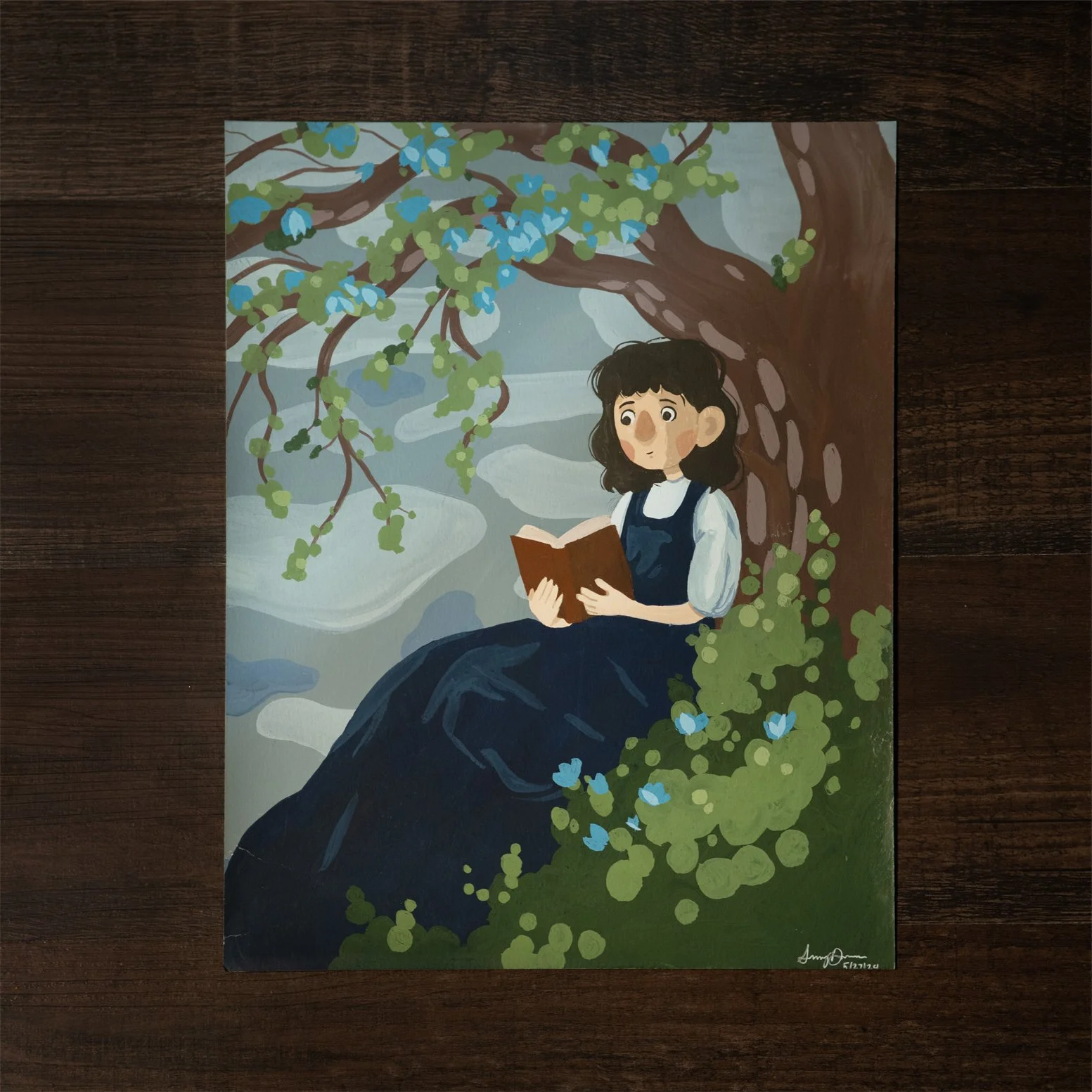 Half Past Three Original Art