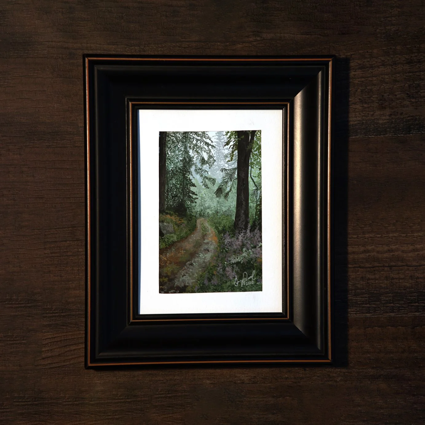 Still, the Road Goes On Original Artwork