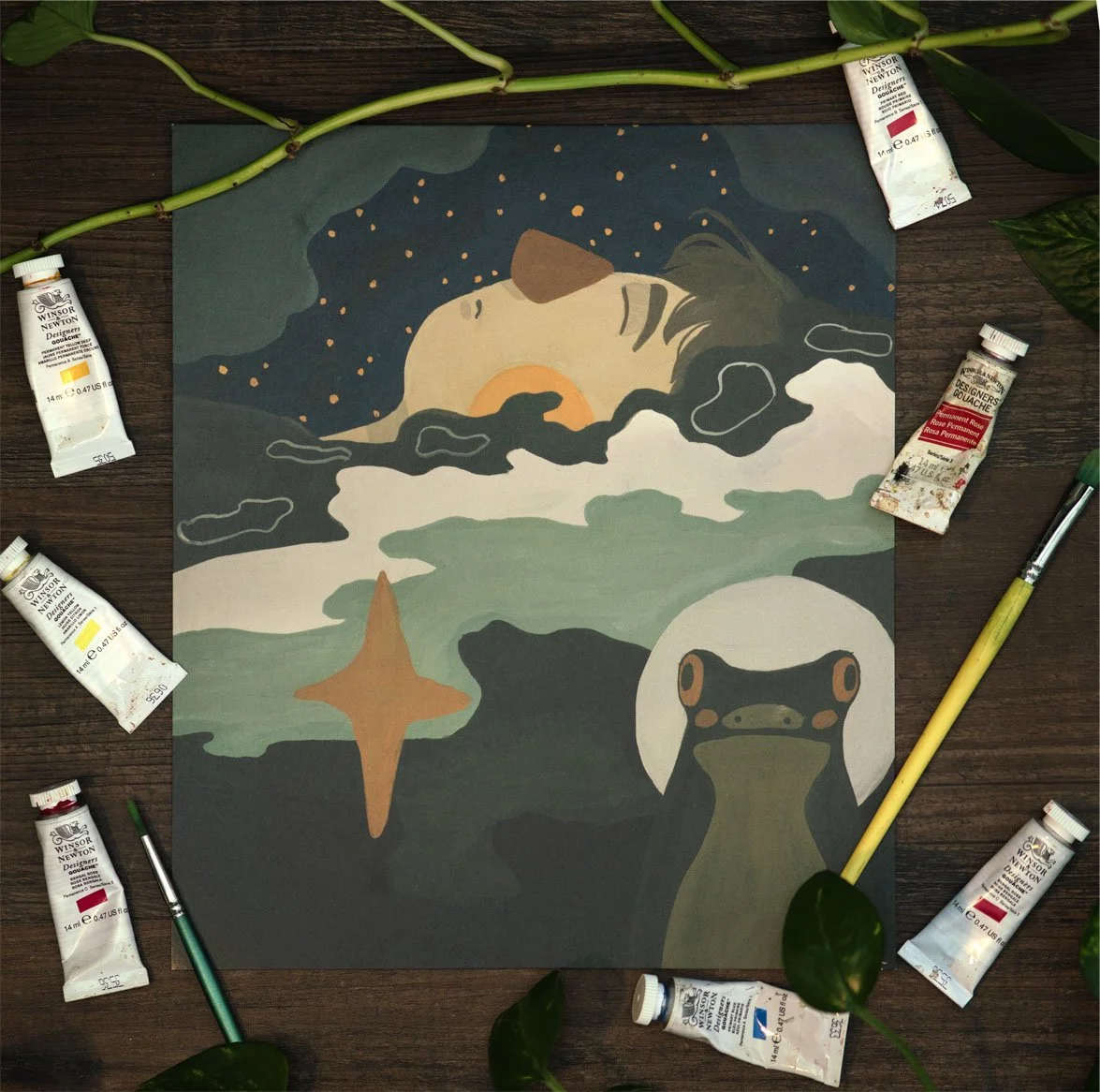 When the Mind Goes Away Art Print