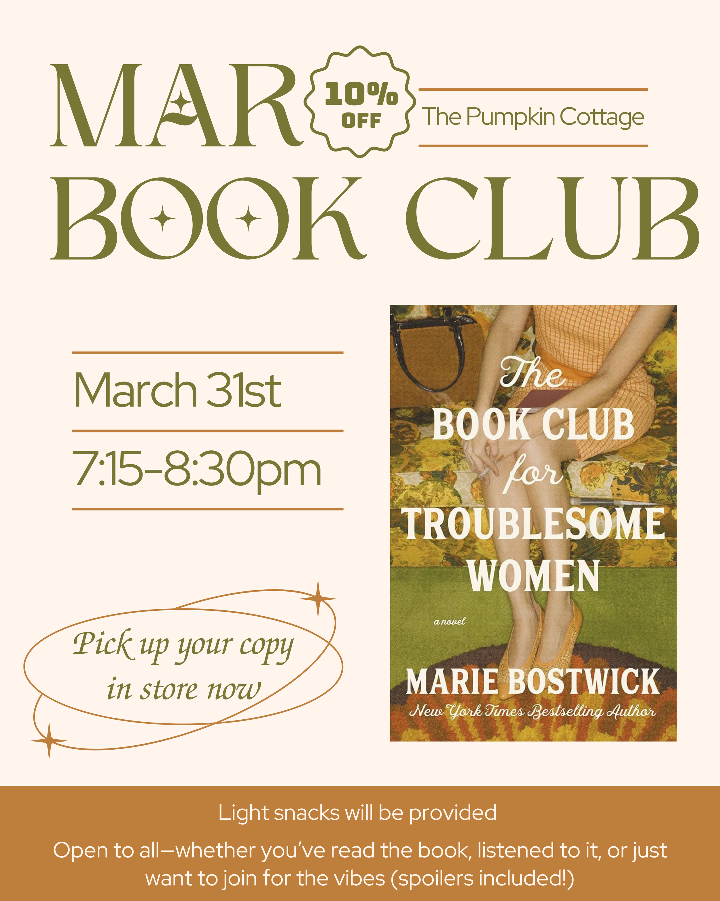 Book Club - March