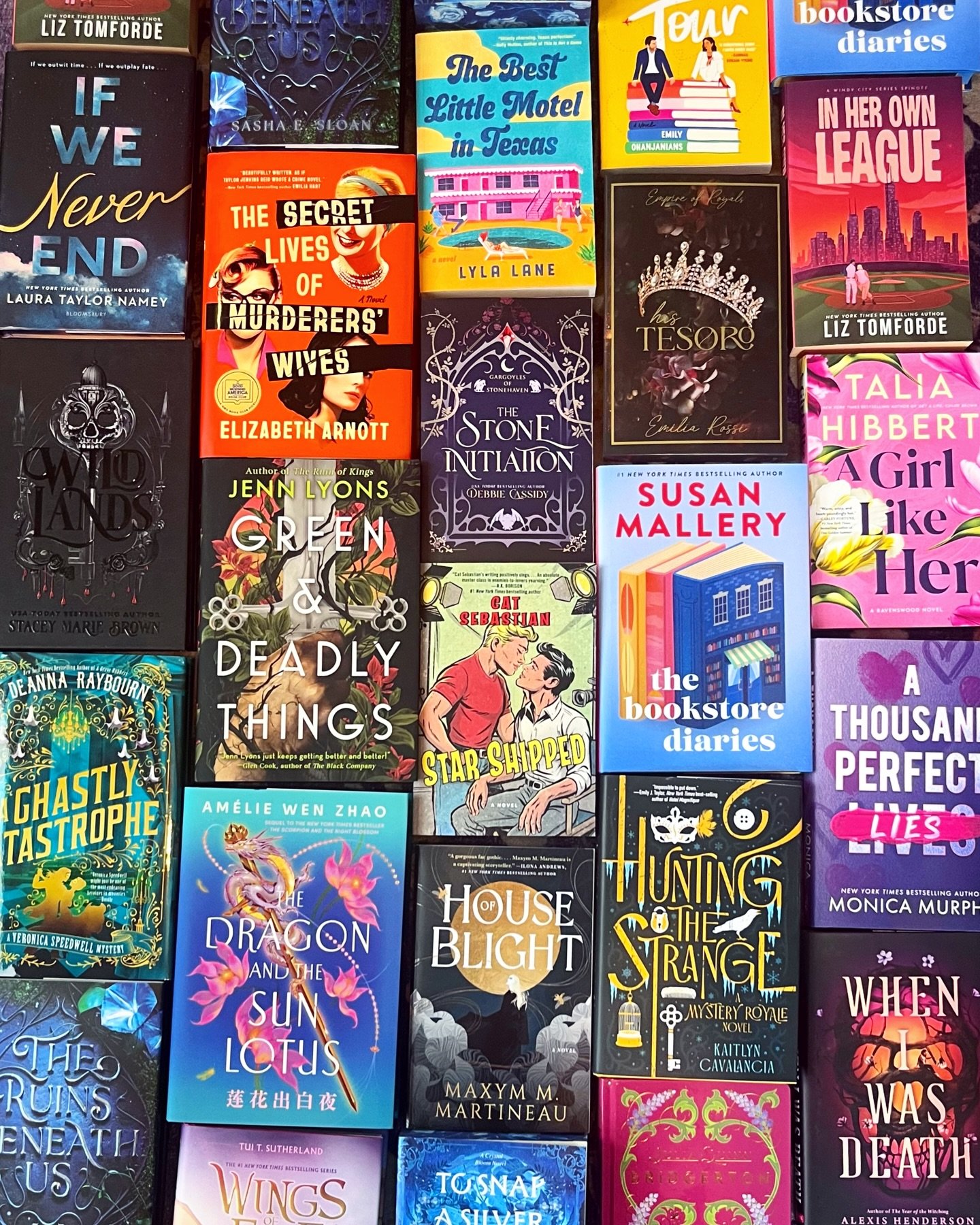 It&rsquo;s New Release Tuesday and there are SO many good titles hitting the shelves today📚✨

Whether you&rsquo;re ready for the next book in your favorite series or you&rsquo;re in the mood to discover something completely new, we&rsquo;ve got you 