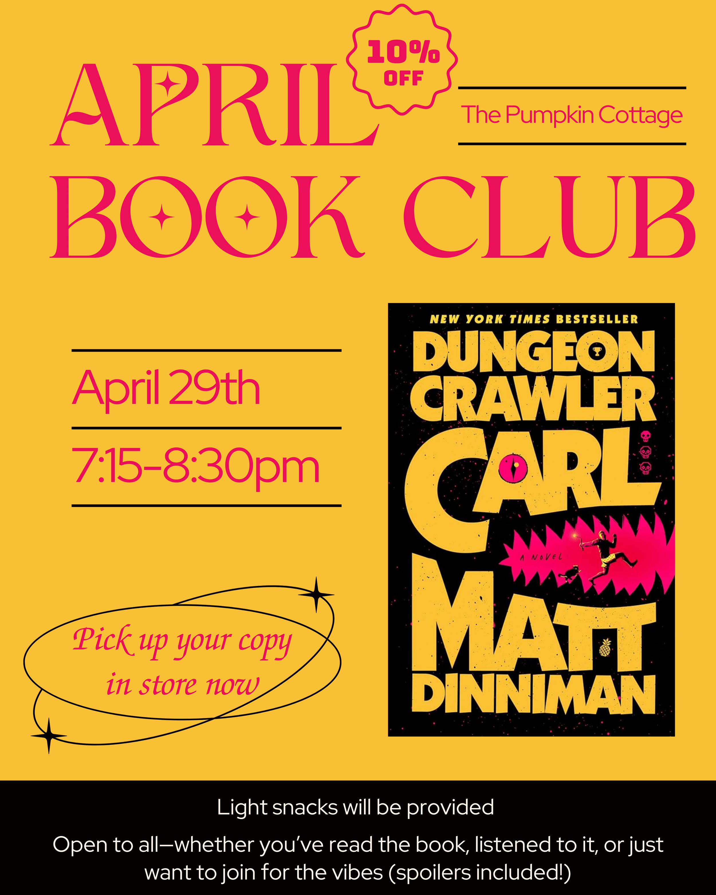 April Book Club
