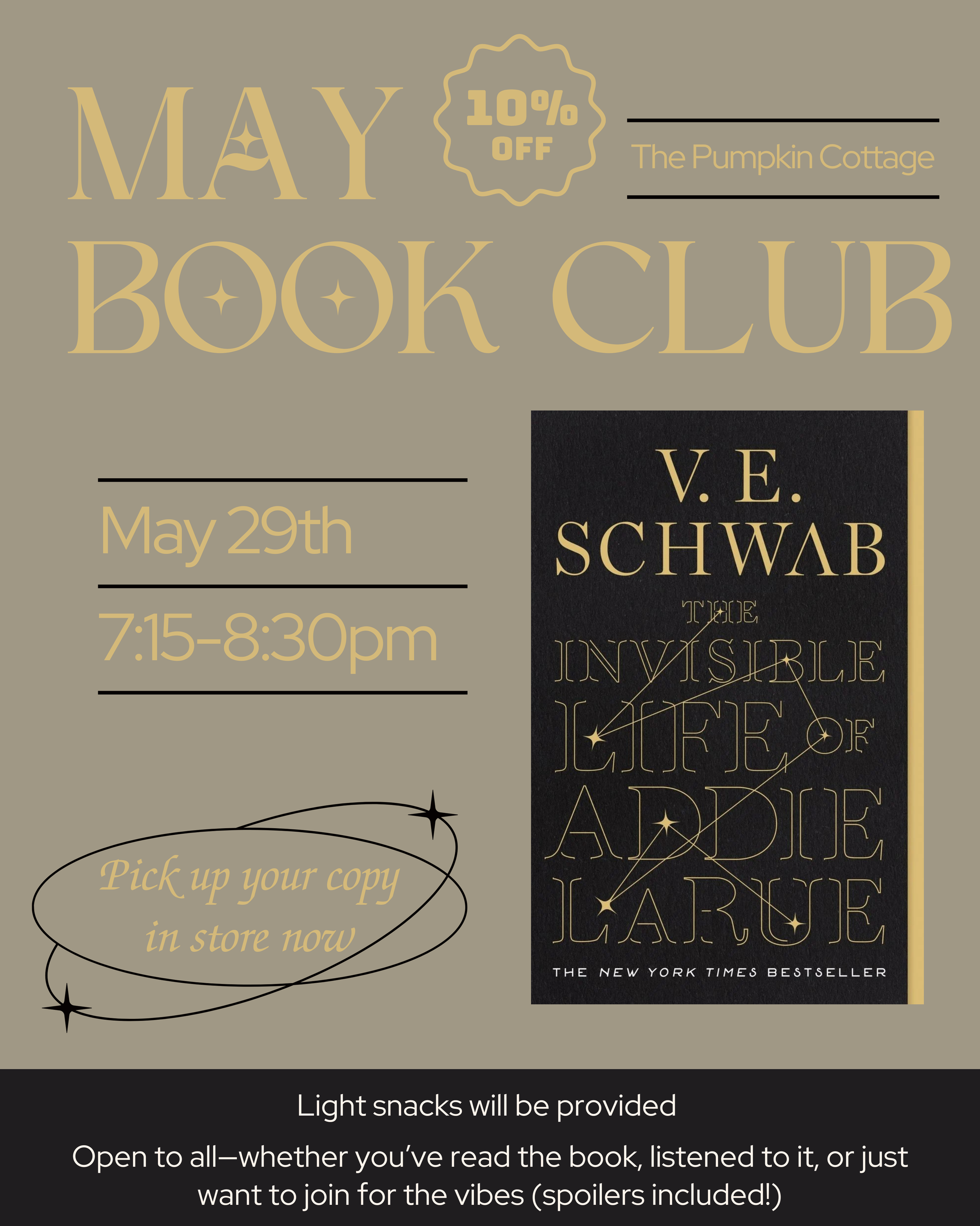 May Book Club