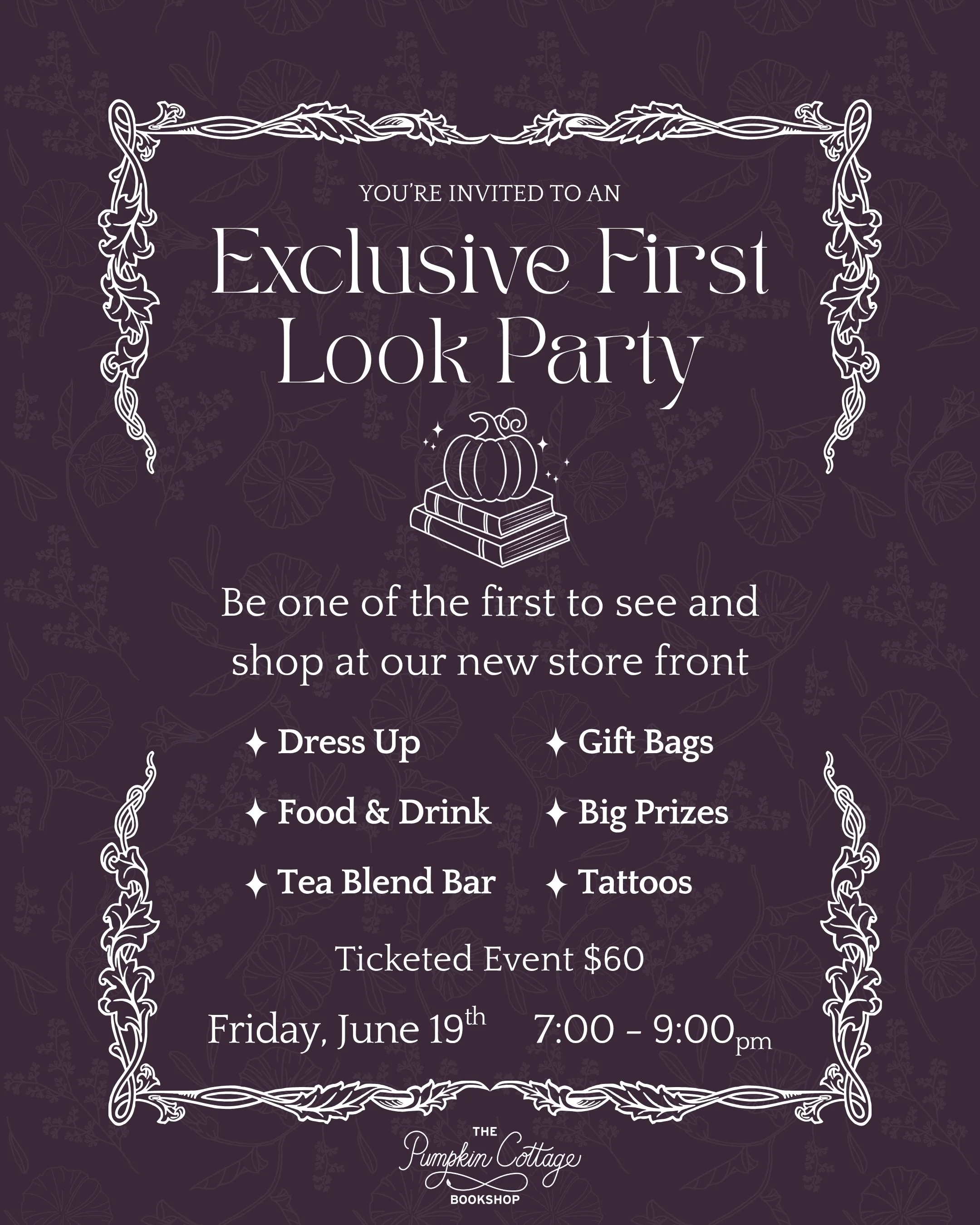 Exclusive First Look Party