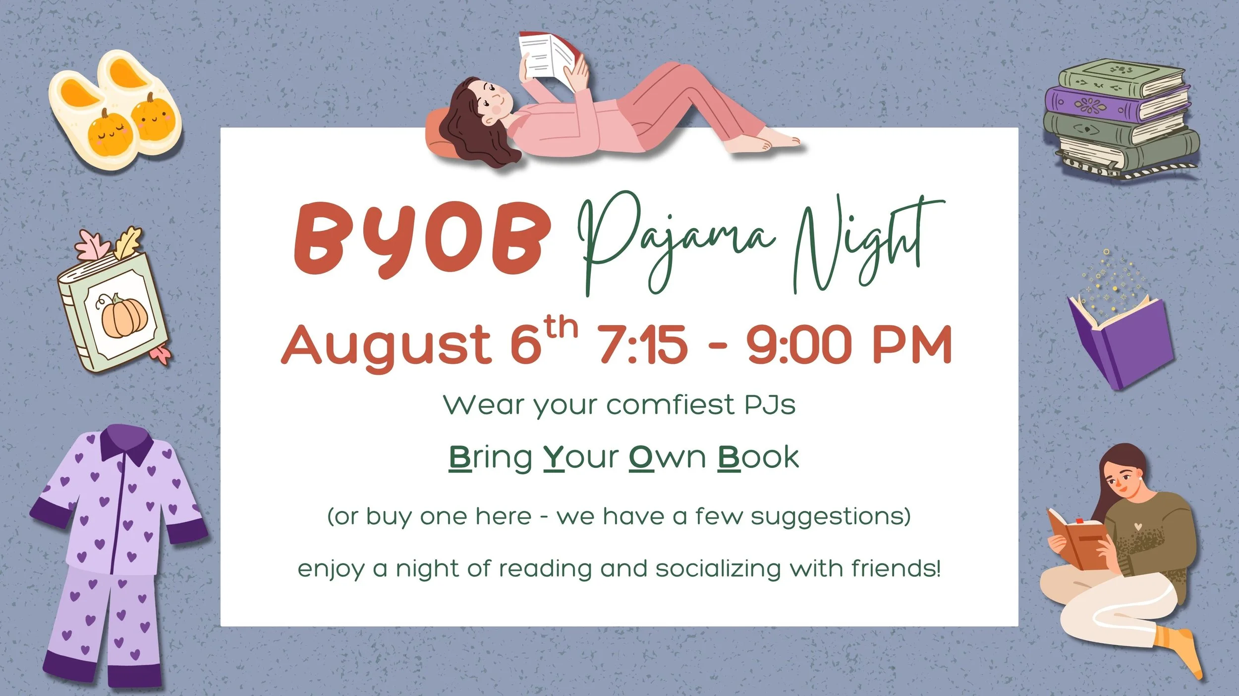 BYOB Pajama Reading Night