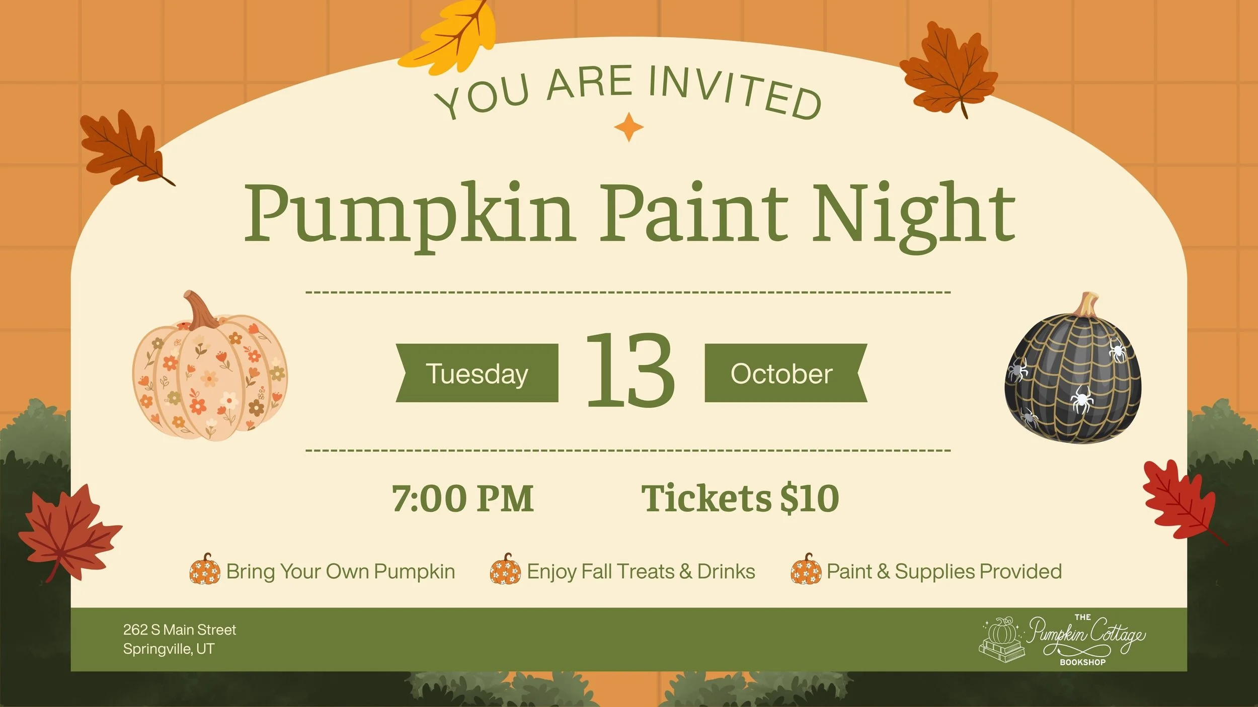 Pumpkin Paint Night