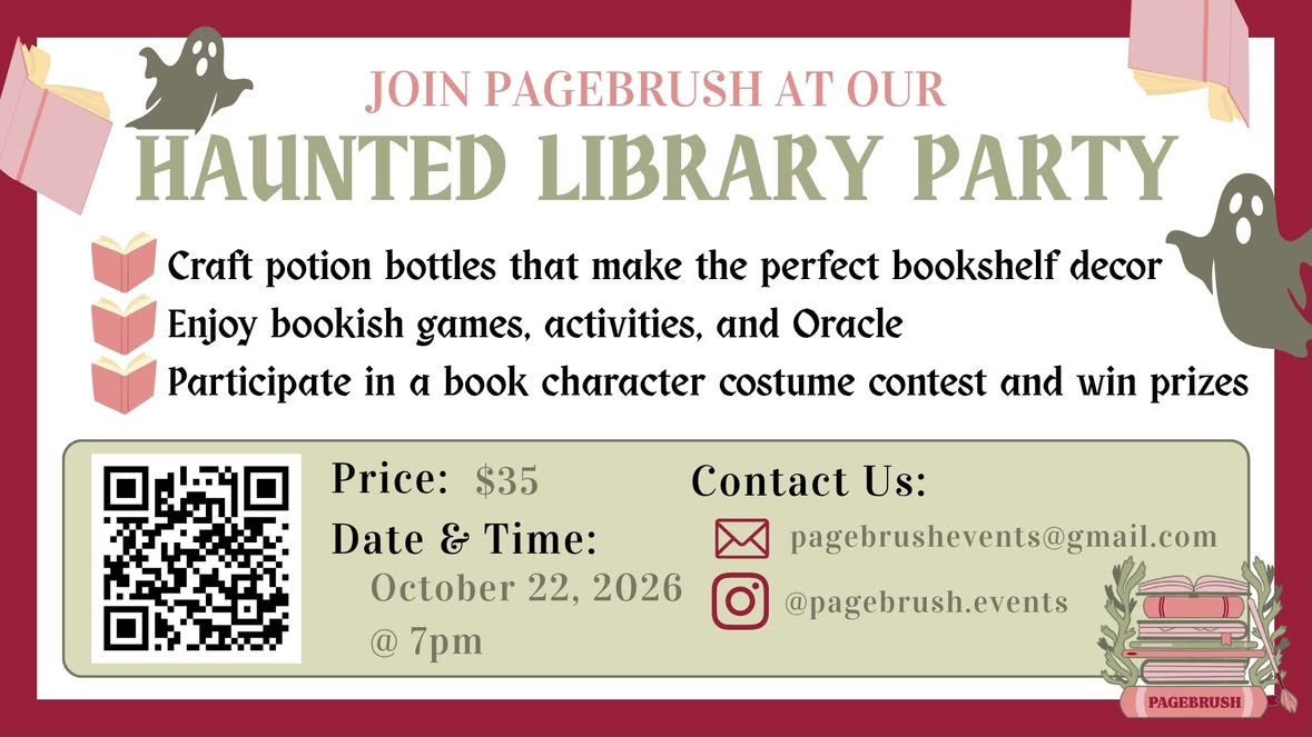 Pagebrush - Haunted Library