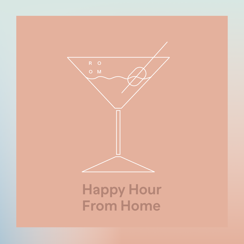 Hesta Prynn x ROOM “Happy Hour from Home”