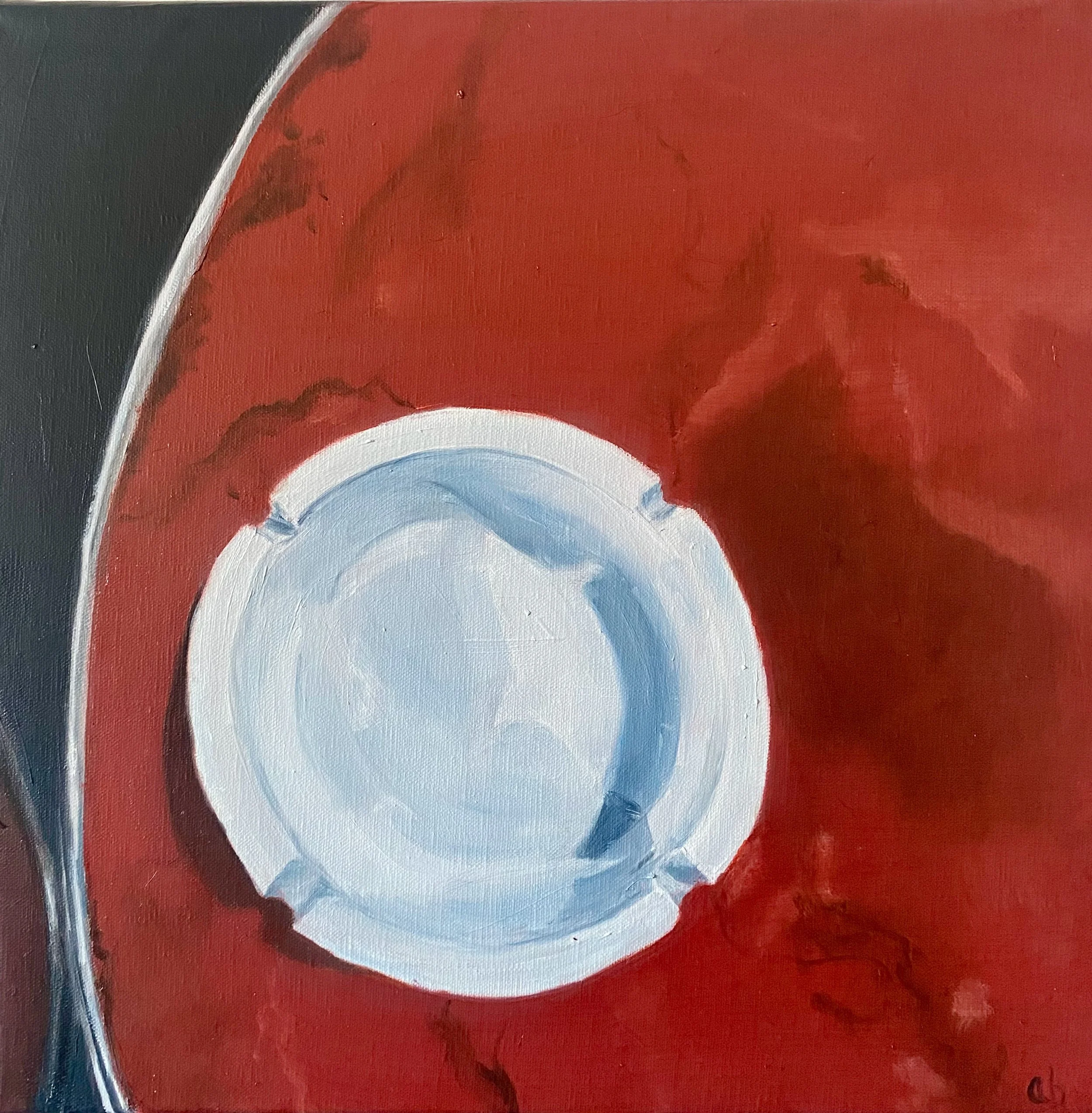 23h35 - Triptyque 1, Huile sur toile, 2026 - 40x40