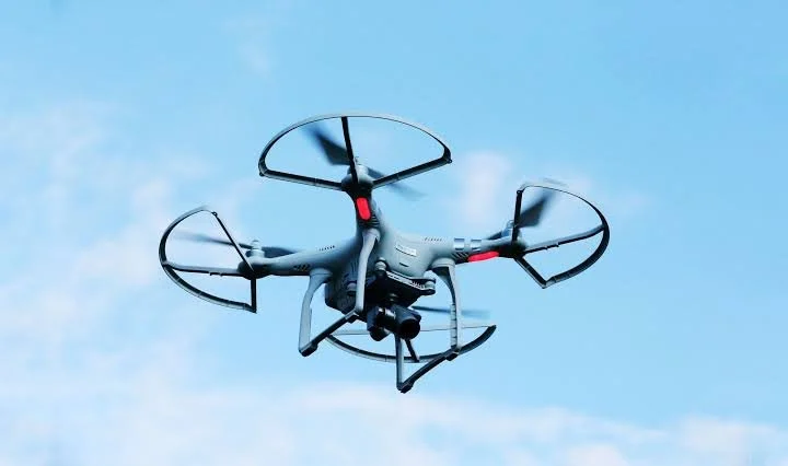 drone in the air