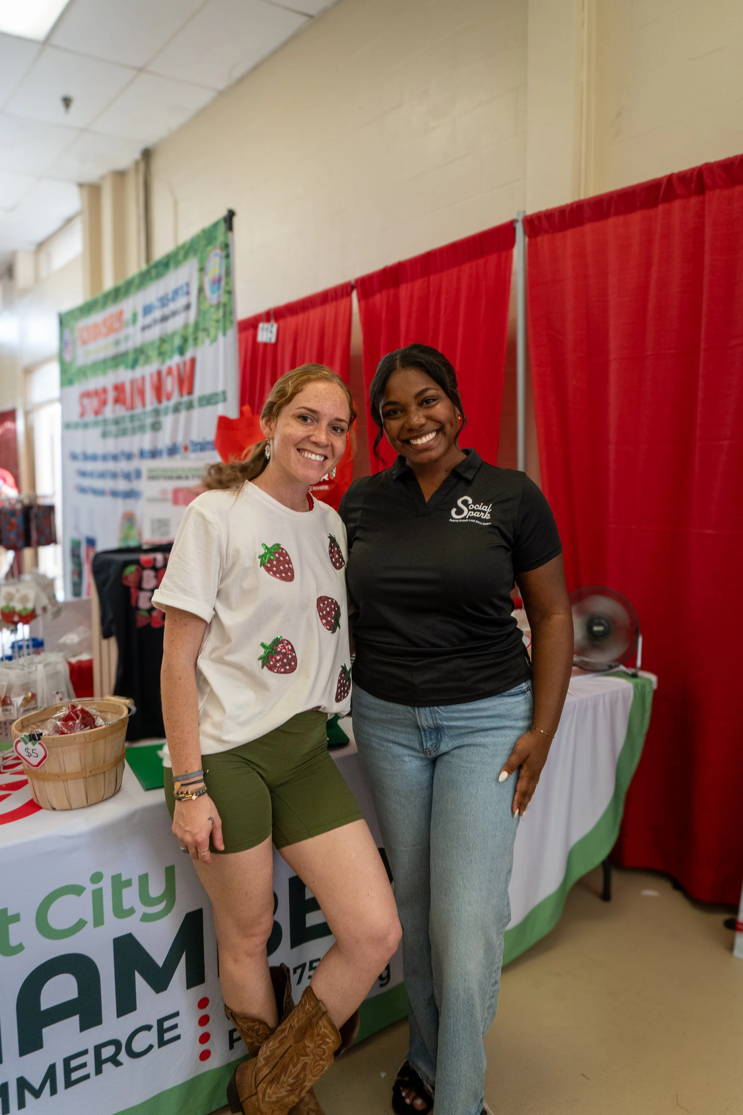 Volunteering at the Florida Strawberry Festival&nbsp;