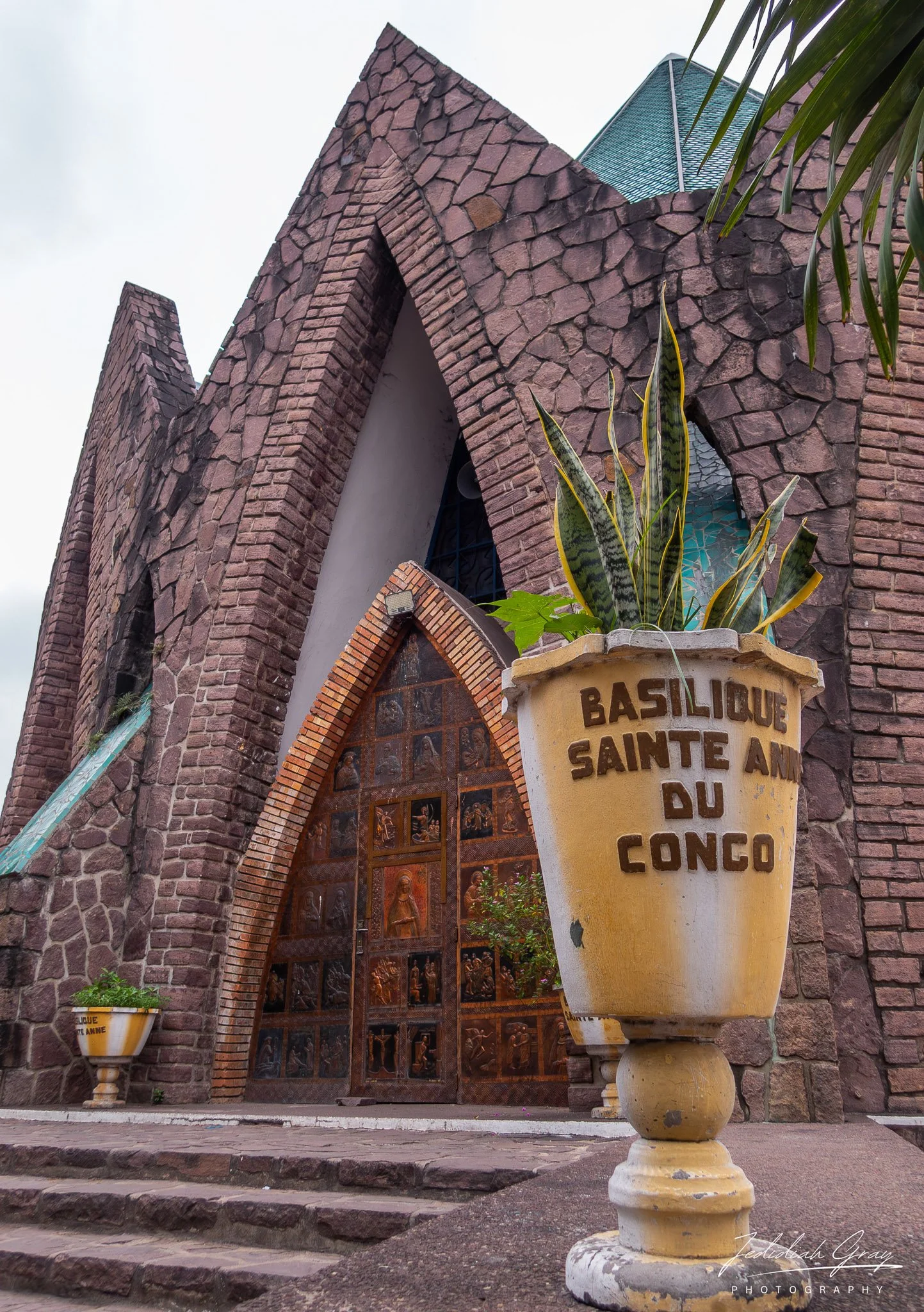 The Basilique Sainte Anne du Congo in Brazzaville 