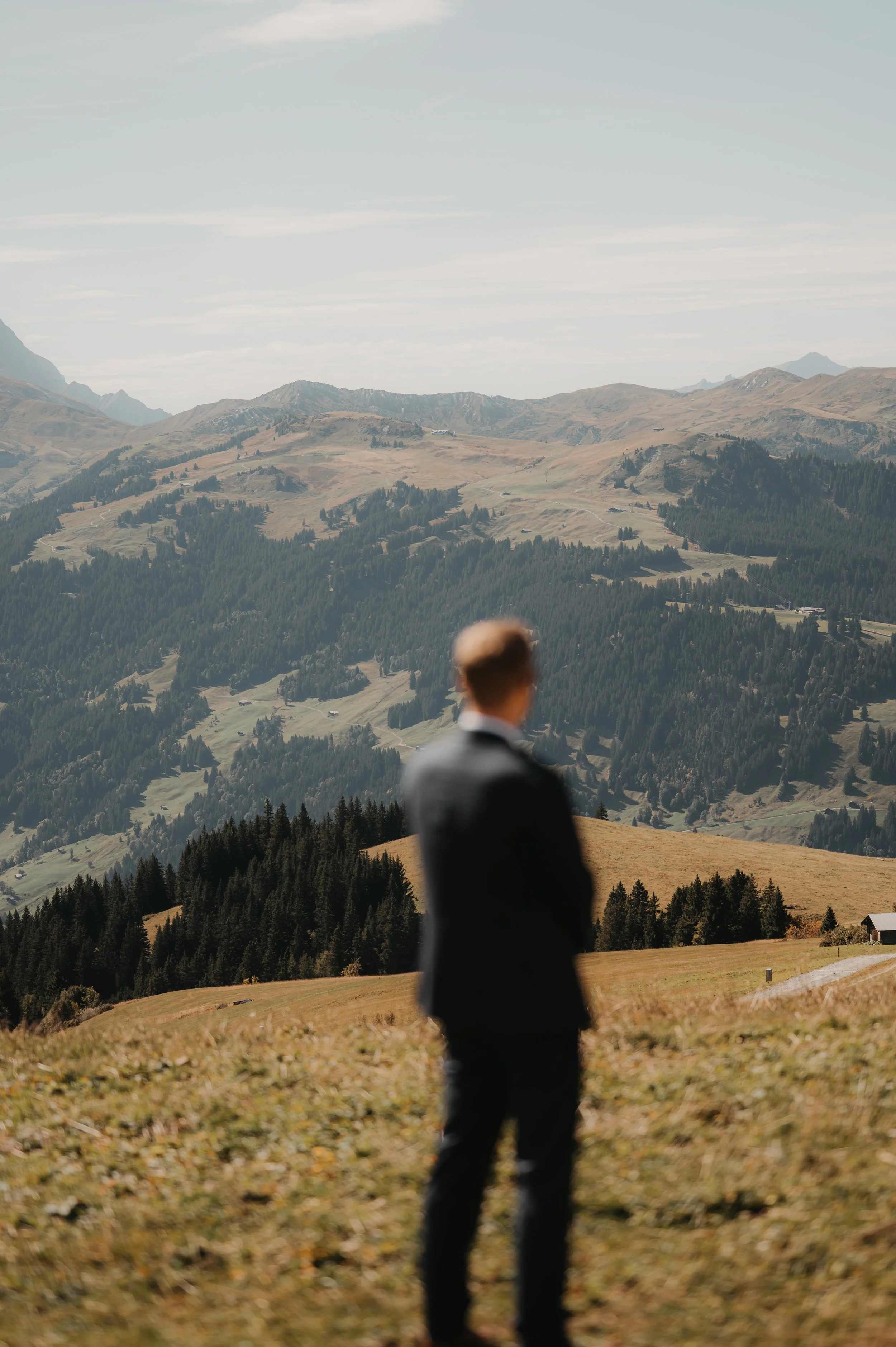 Hochzeit auf dem Hahnenmoos Adelboden