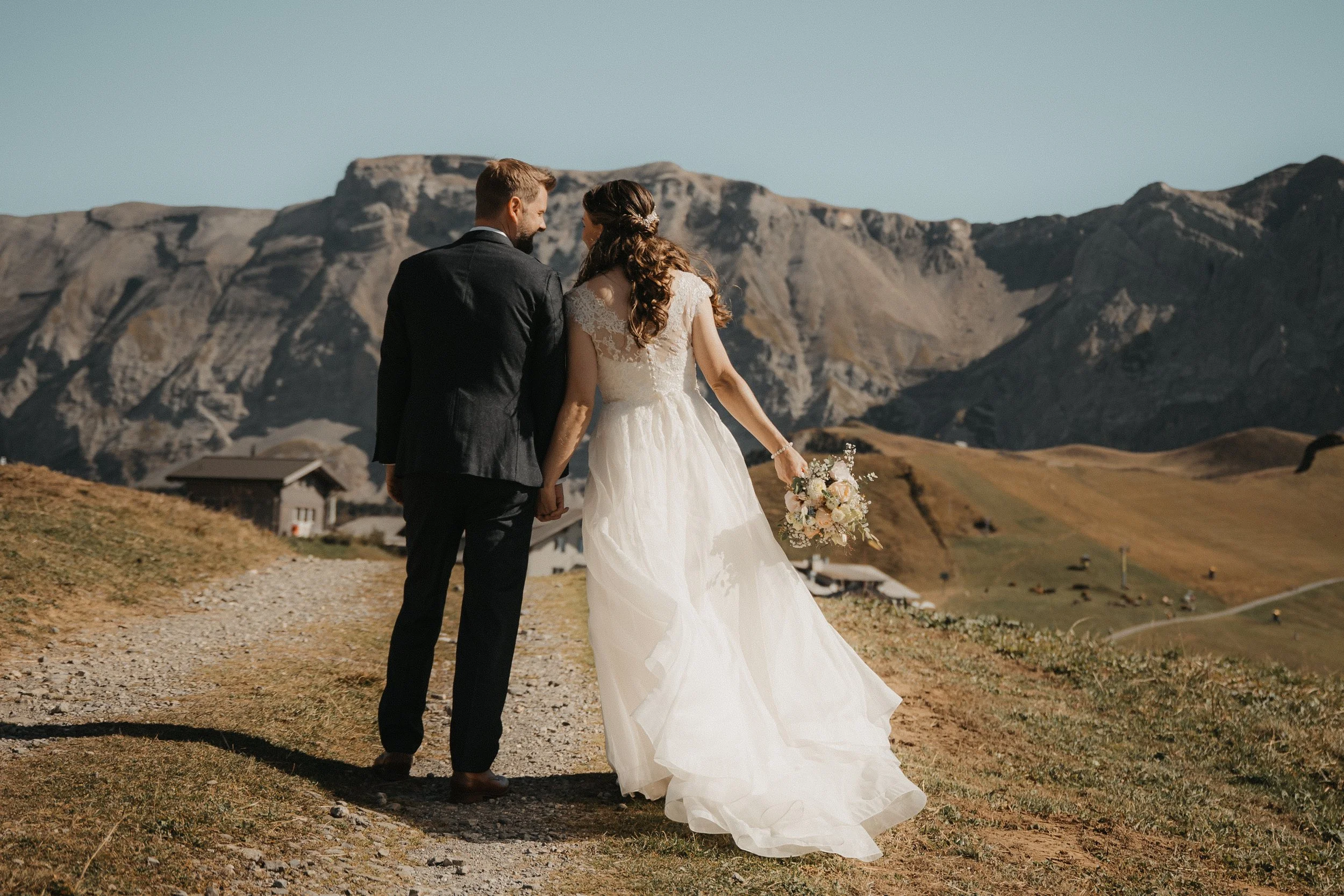	

Hochzeit von E & J auf dem Hahnenmoos Adelboden