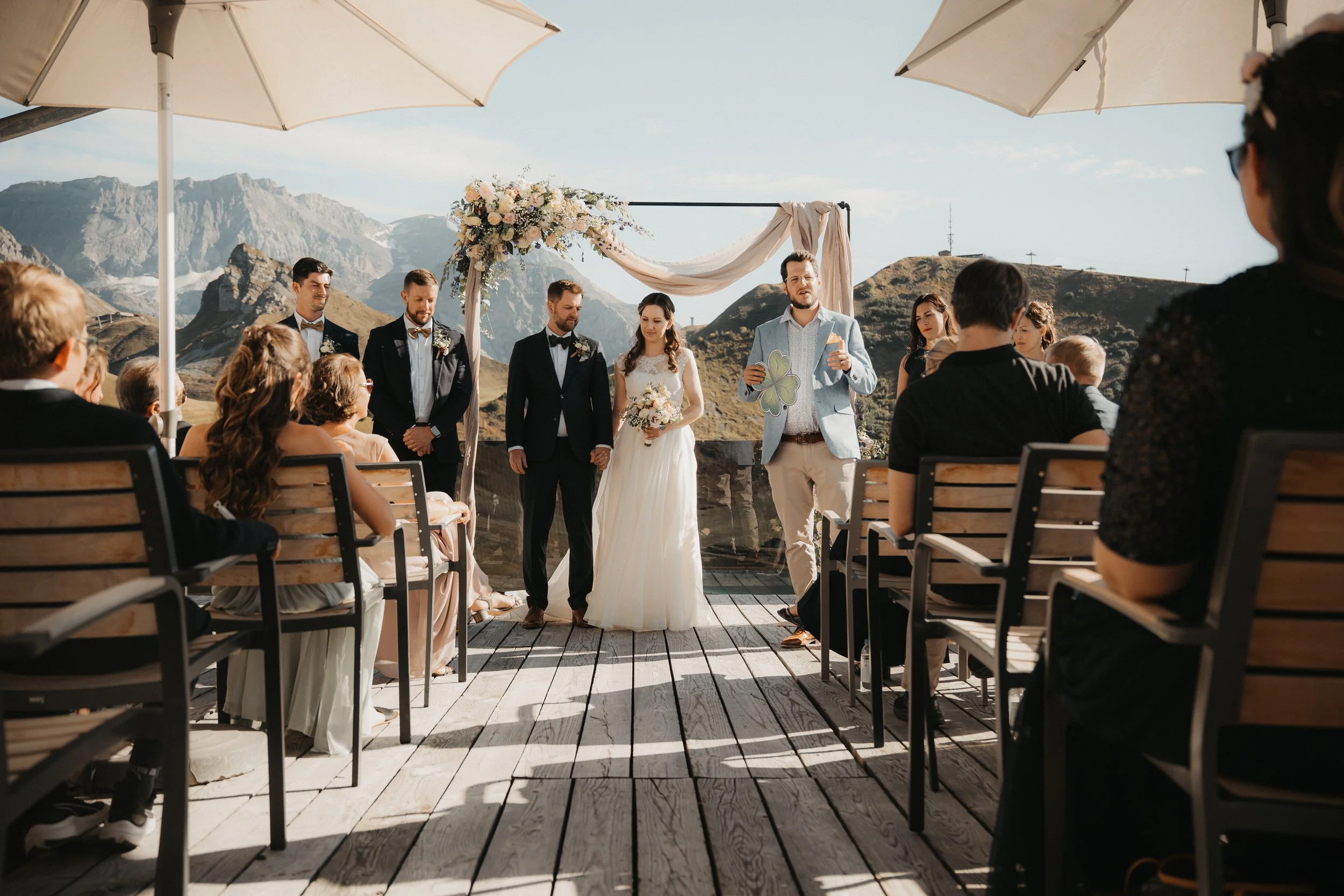 Freie Trauung E & J im Hahnenmoos Adelboden