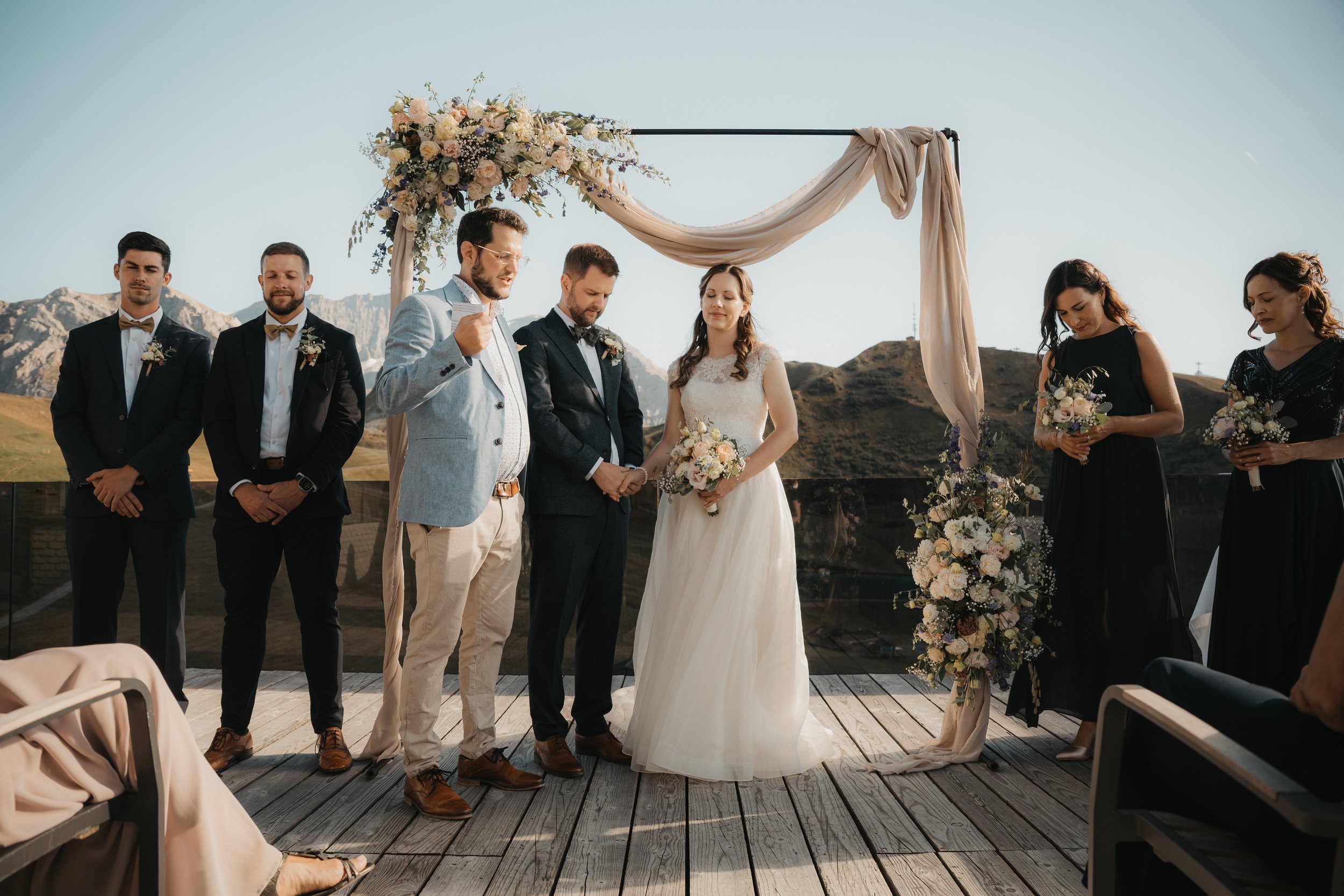 Freie Trauung E & J im Hahnenmoos Adelboden