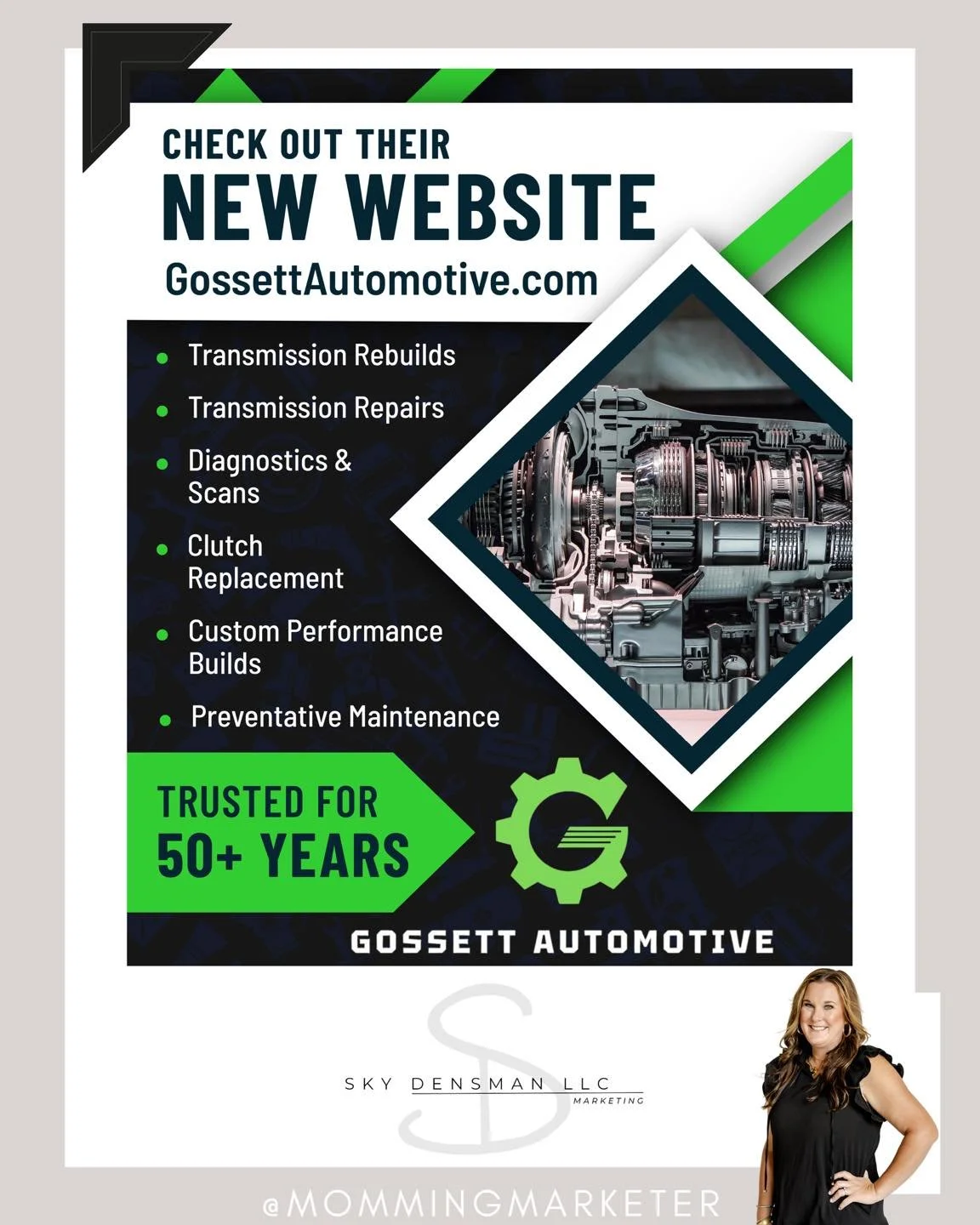 What an honor that a business that has been helping folks from all across Texas right here in my hometown for over 50 years asked me to build their new website and rebrand and redesign their social media to get them a solid digital foundation &amp; i