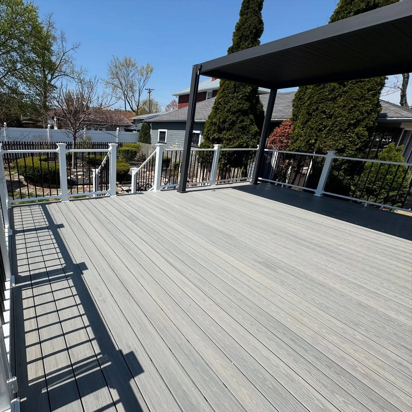 If you need us, you can find us out on the deck all summer long. ☀️

#pgh #contractor #pghcontractor #newdeck #deck #deckinspo #homeimprovement