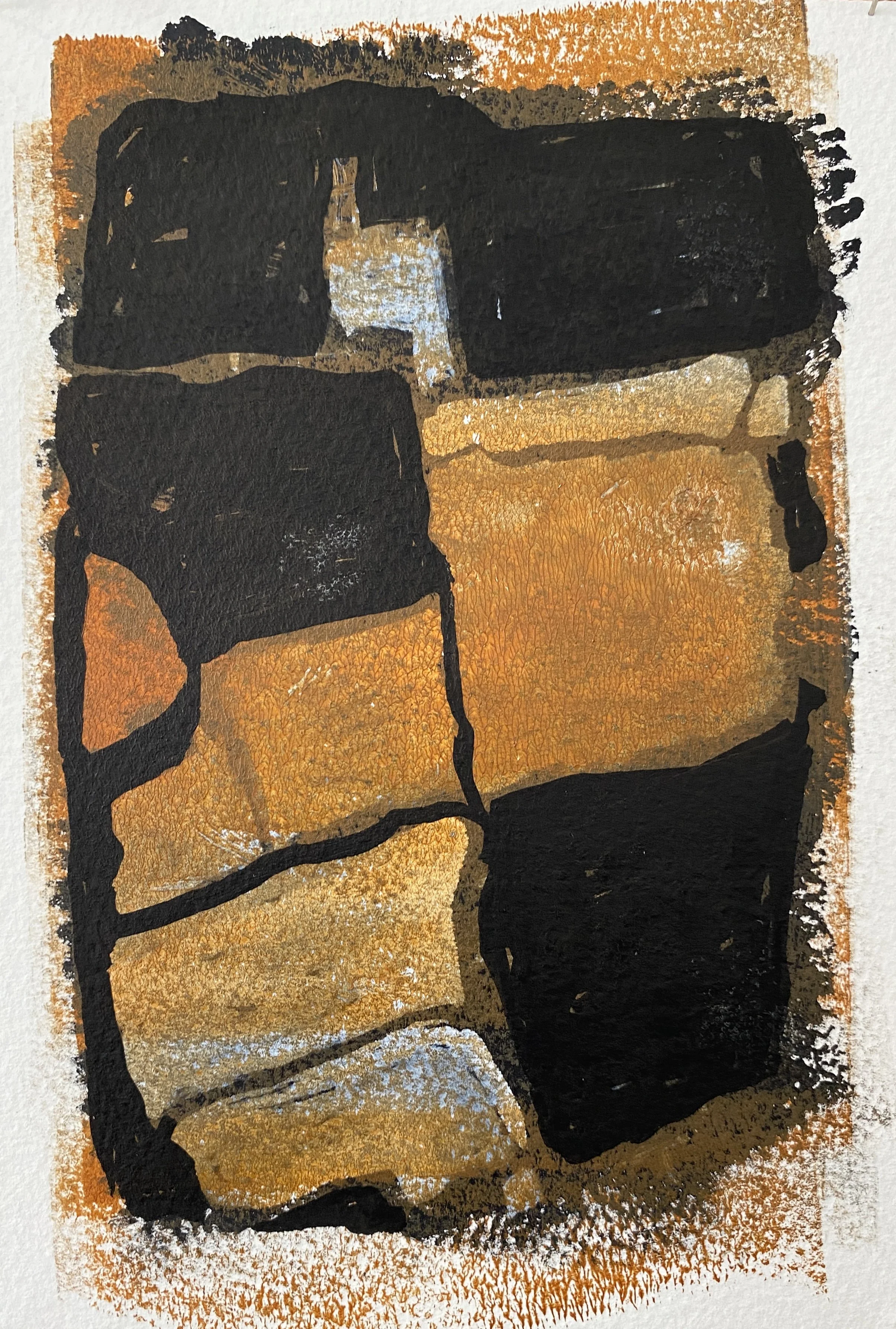 Untitled Series in Orange #6