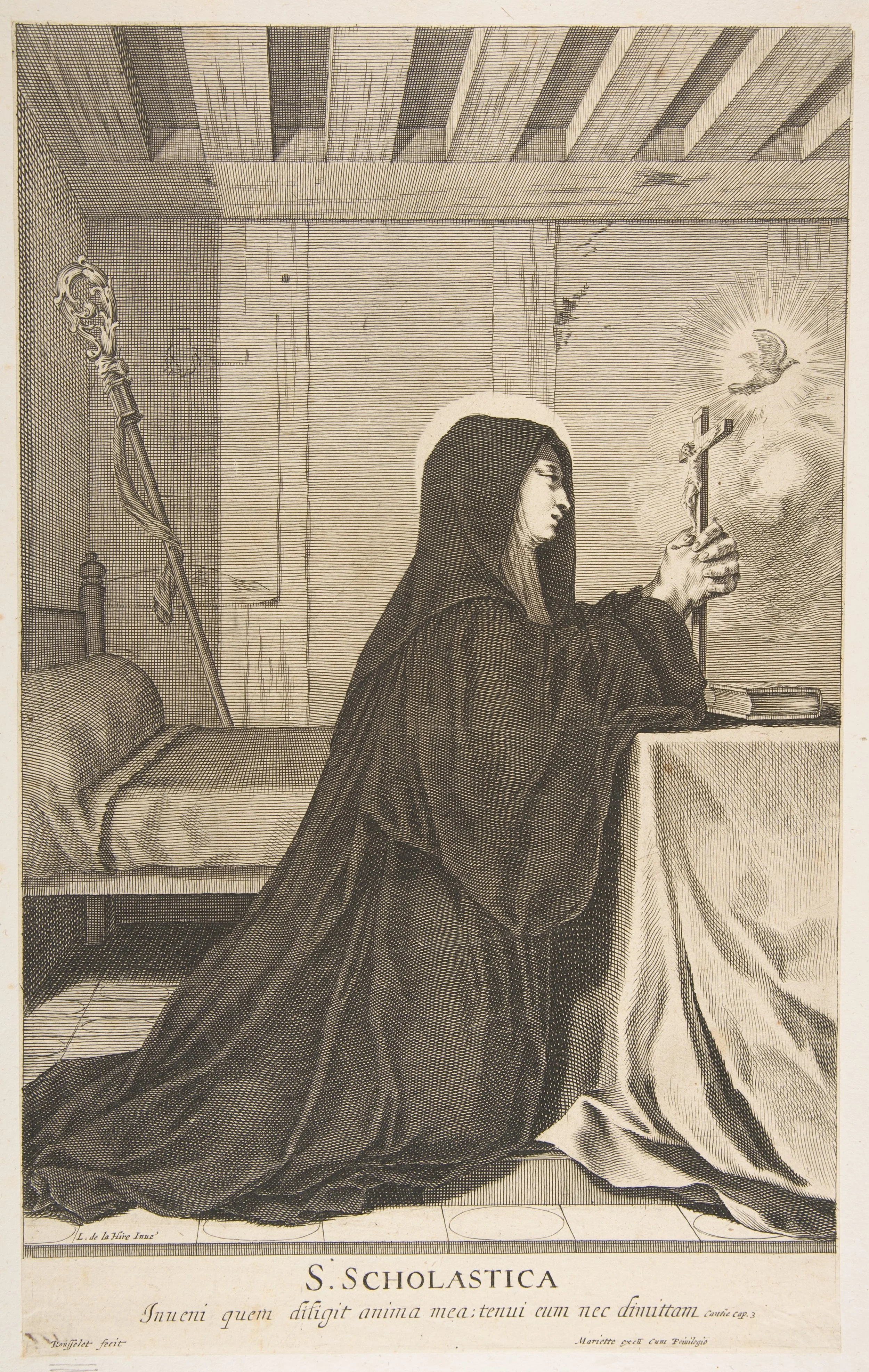 St. Scholastica (Rousselet)